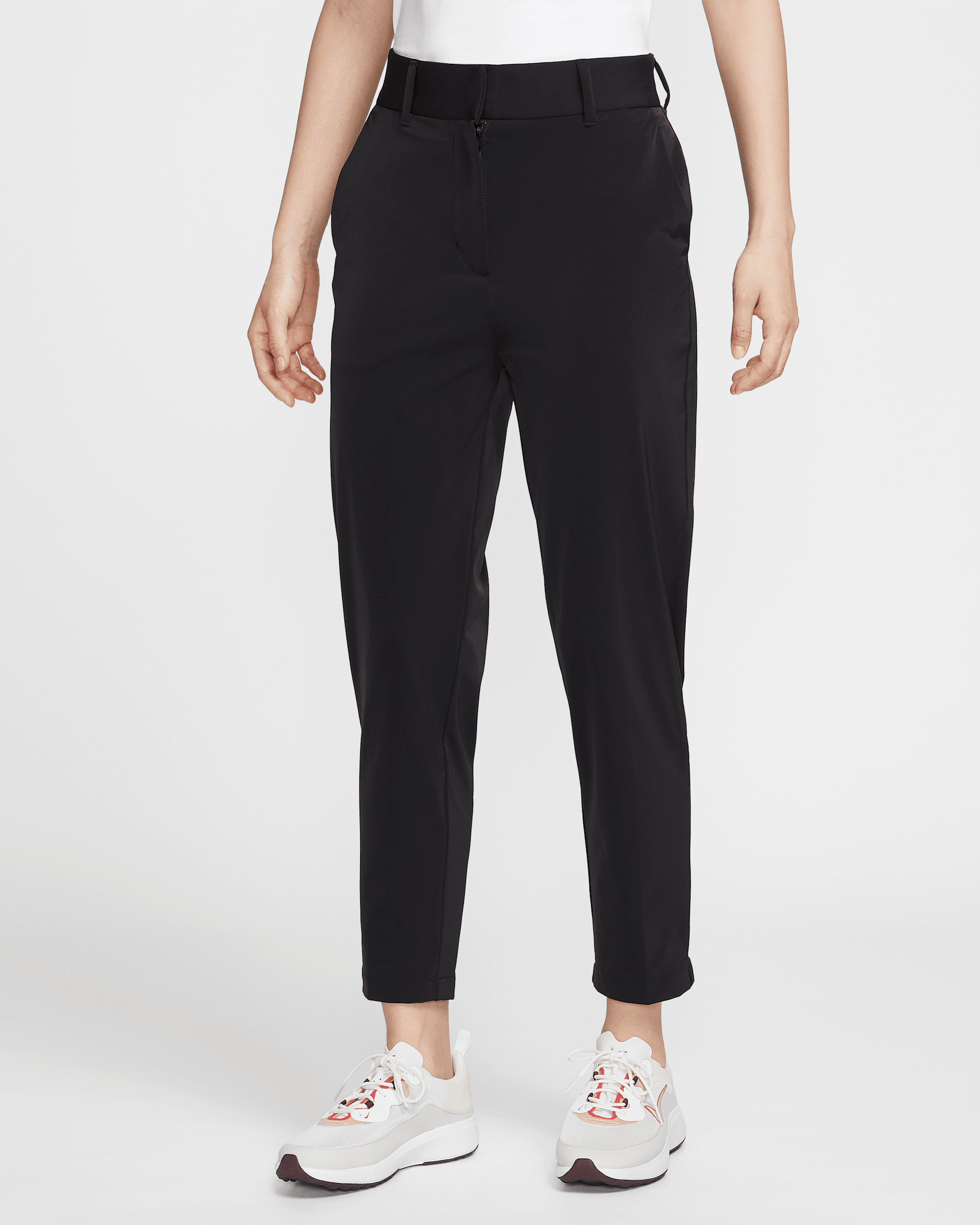 Nike Tour Women's Dri-FIT Golf Trousers - Black/White