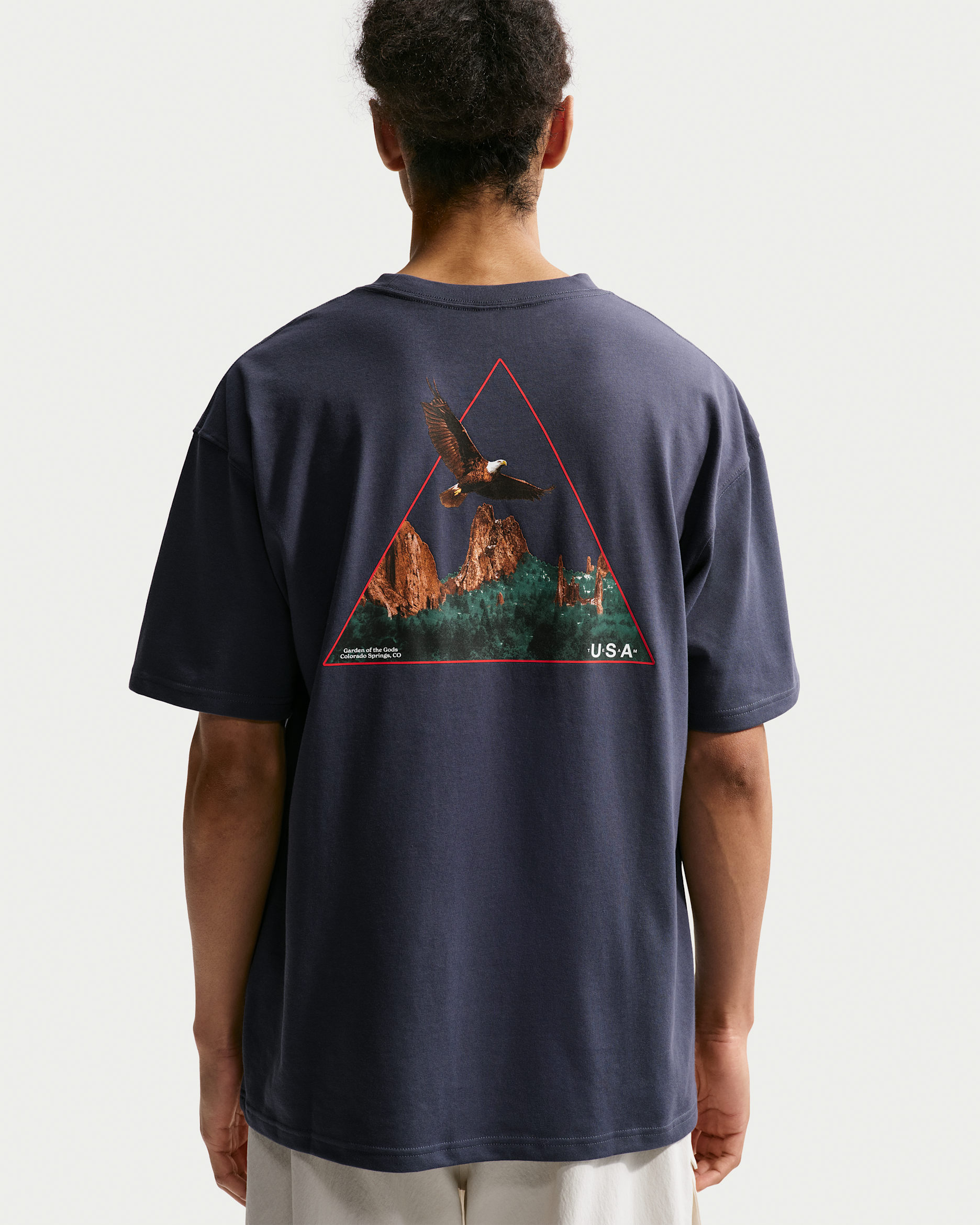 Nike ACG USA Men's Dri-FIT Short-Sleeve T-Shirt - Thunder Blue