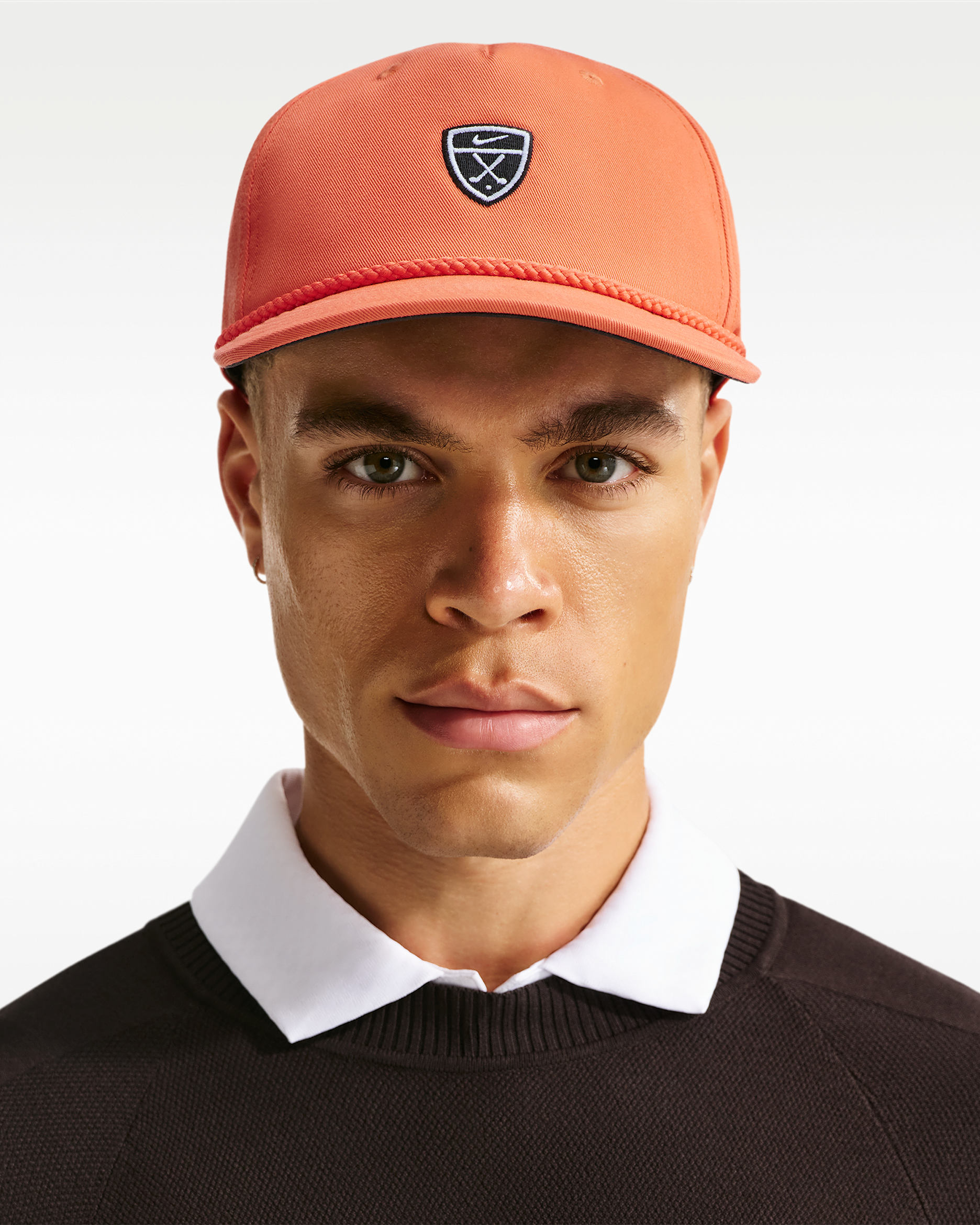 Gorra de golf sin estructura Nike Pro - Naranja césped/Antracita