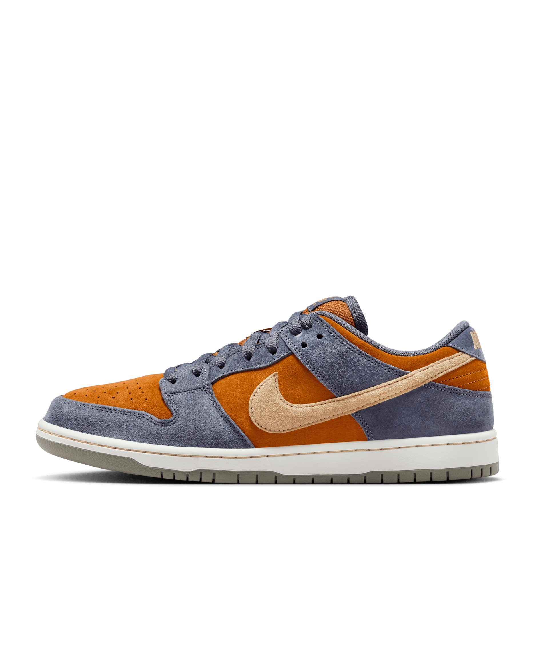 Nike SB Dunk Low Pro Skate Shoes - Light Carbon/Monarch/Summit White/Sesame