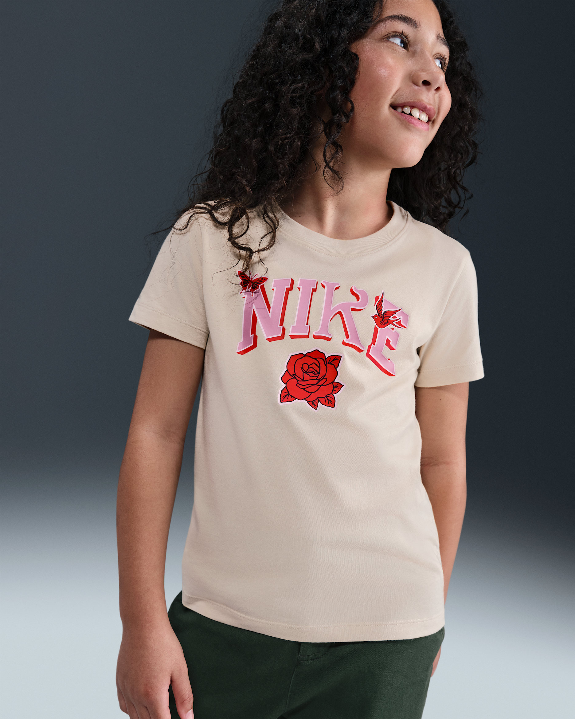 ナイキ スポーツウェア ジュニア (ガールズ) Tシャツ - サンドドリフト