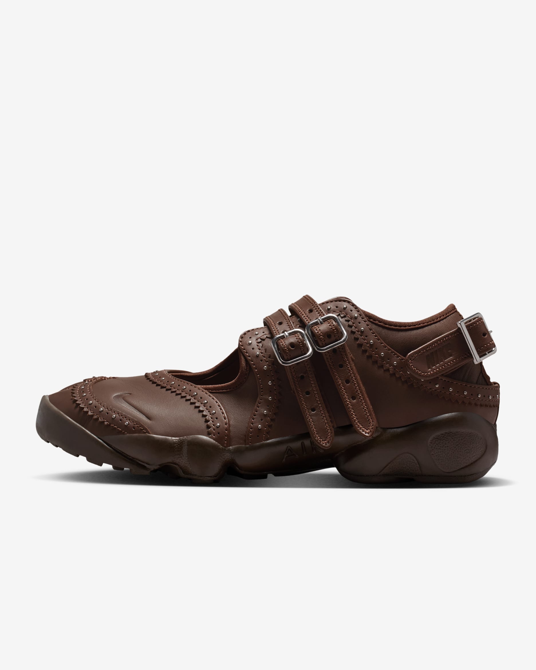 Tenis para mujer Nike Air Rift - Cacao impresionante/Musgo pacífico/Cacao impresionante