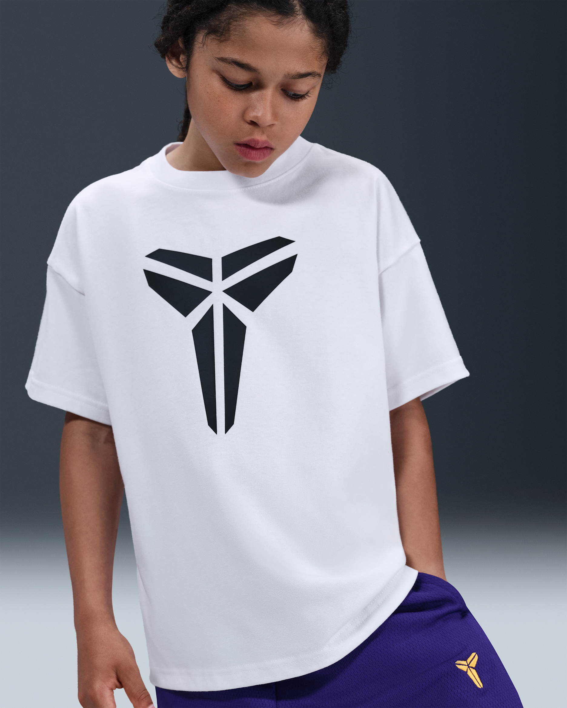 Kobe Older Kids' Dri-FIT Max90 T-Shirt - White