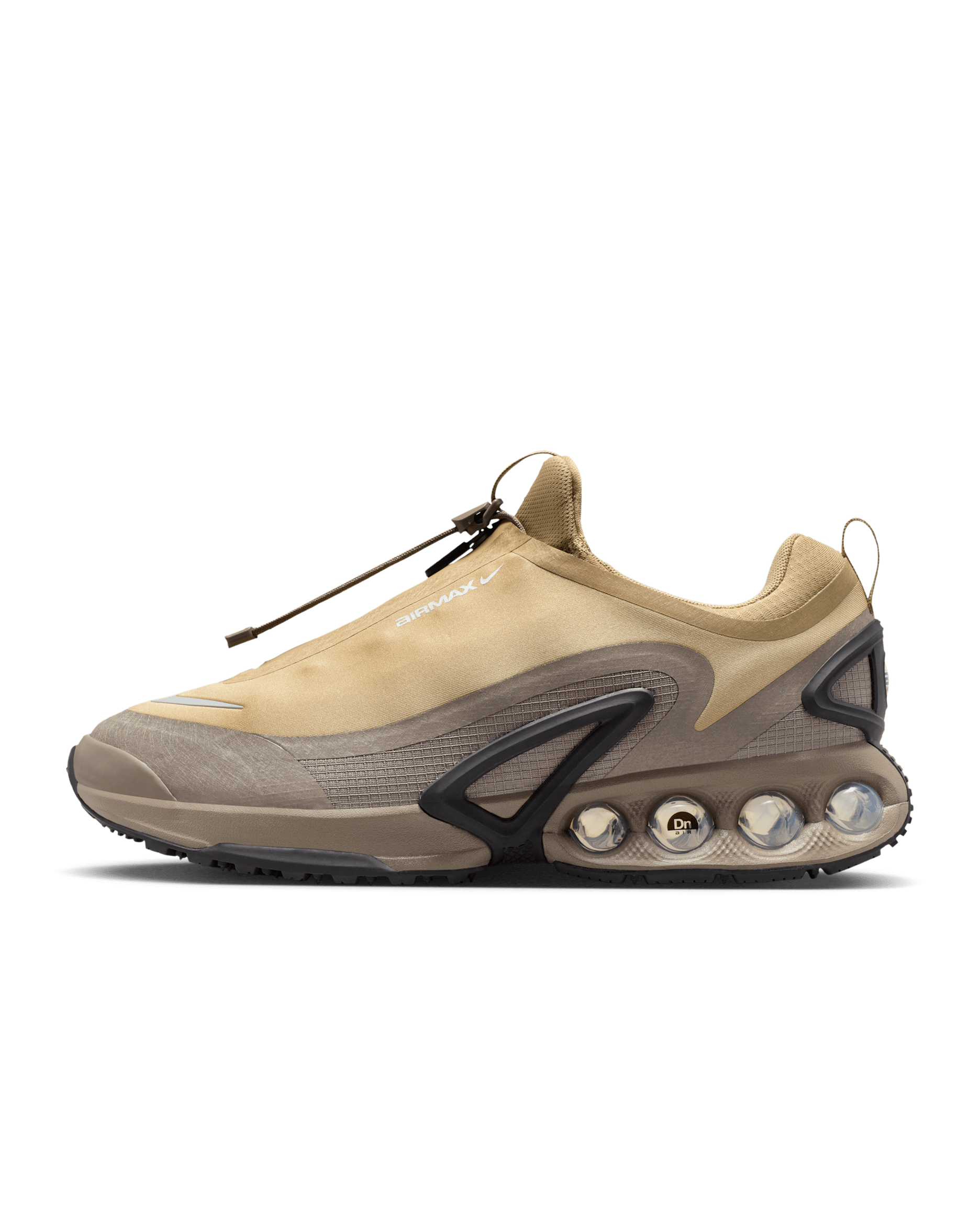 Chaussure Nike Air Max Dn Roam pour homme - Parachute Beige/Olive Grey/Noir/Metallic Silver