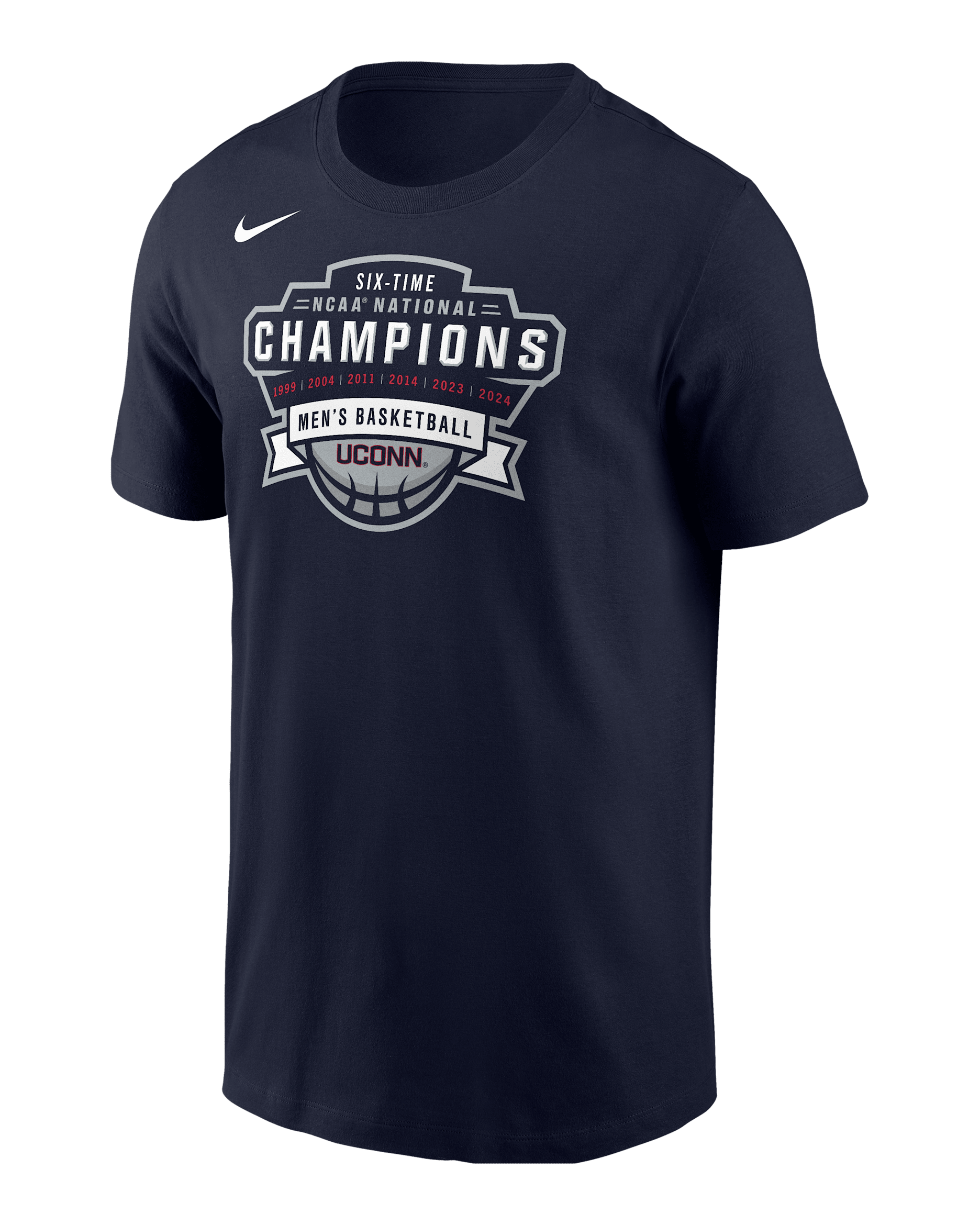 UConn Men's Nike College T-Shirt - Navy