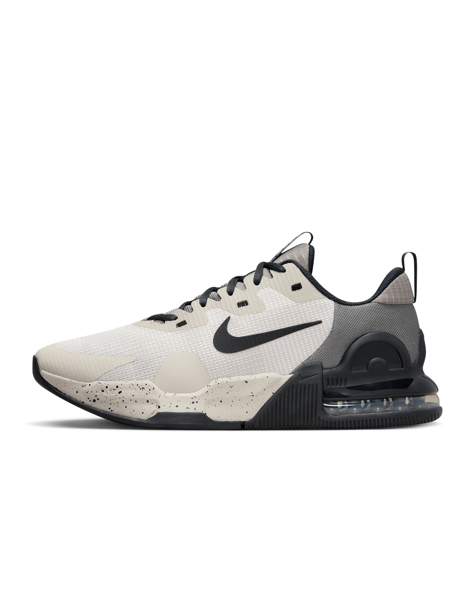 Nike Air Max Alpha Trainer 5 Men's Workout Shoes - Light Iron Ore/Flat Pewter/Black