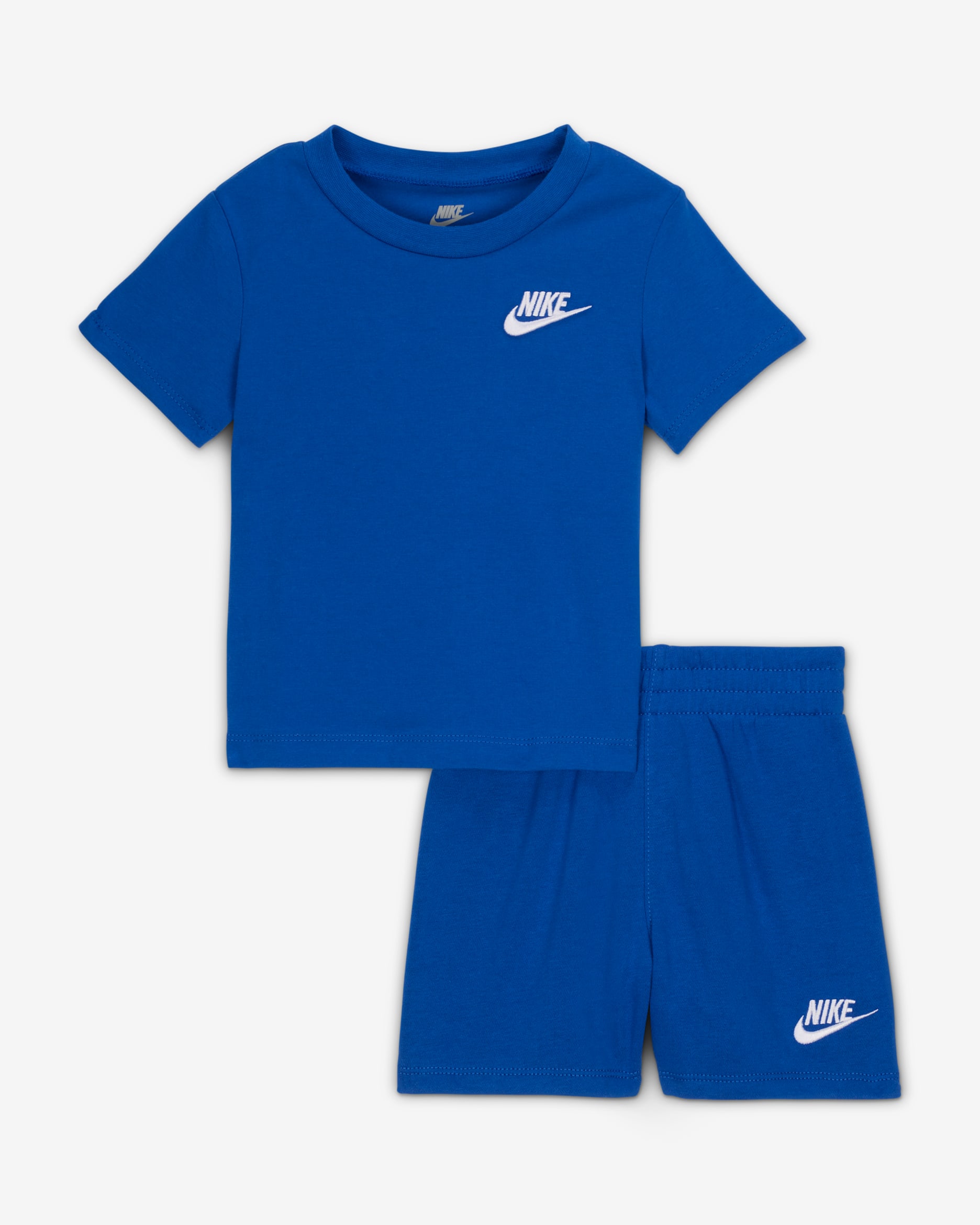 Nike Baby (12-24M) 2-Piece Knit Shorts Set - Game Royal