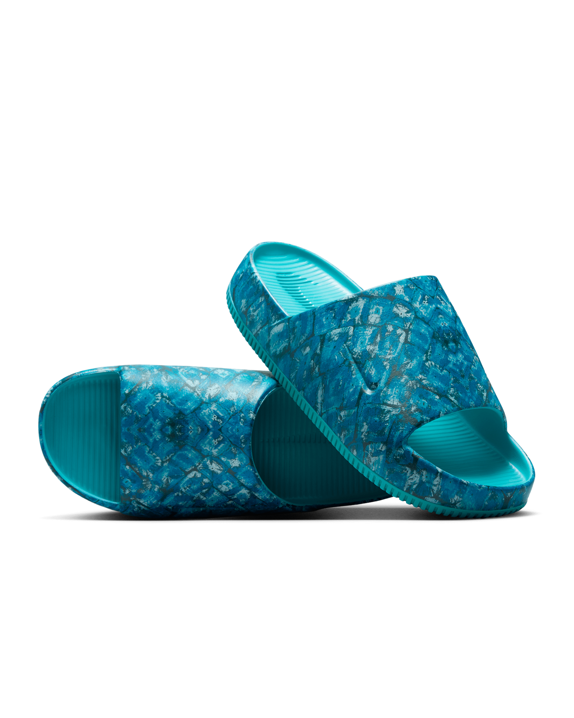 Nike Calm x NorBlack NorWhite Women's Slides - Dusty Cactus/Armoury Navy/Dynamic Turquoise