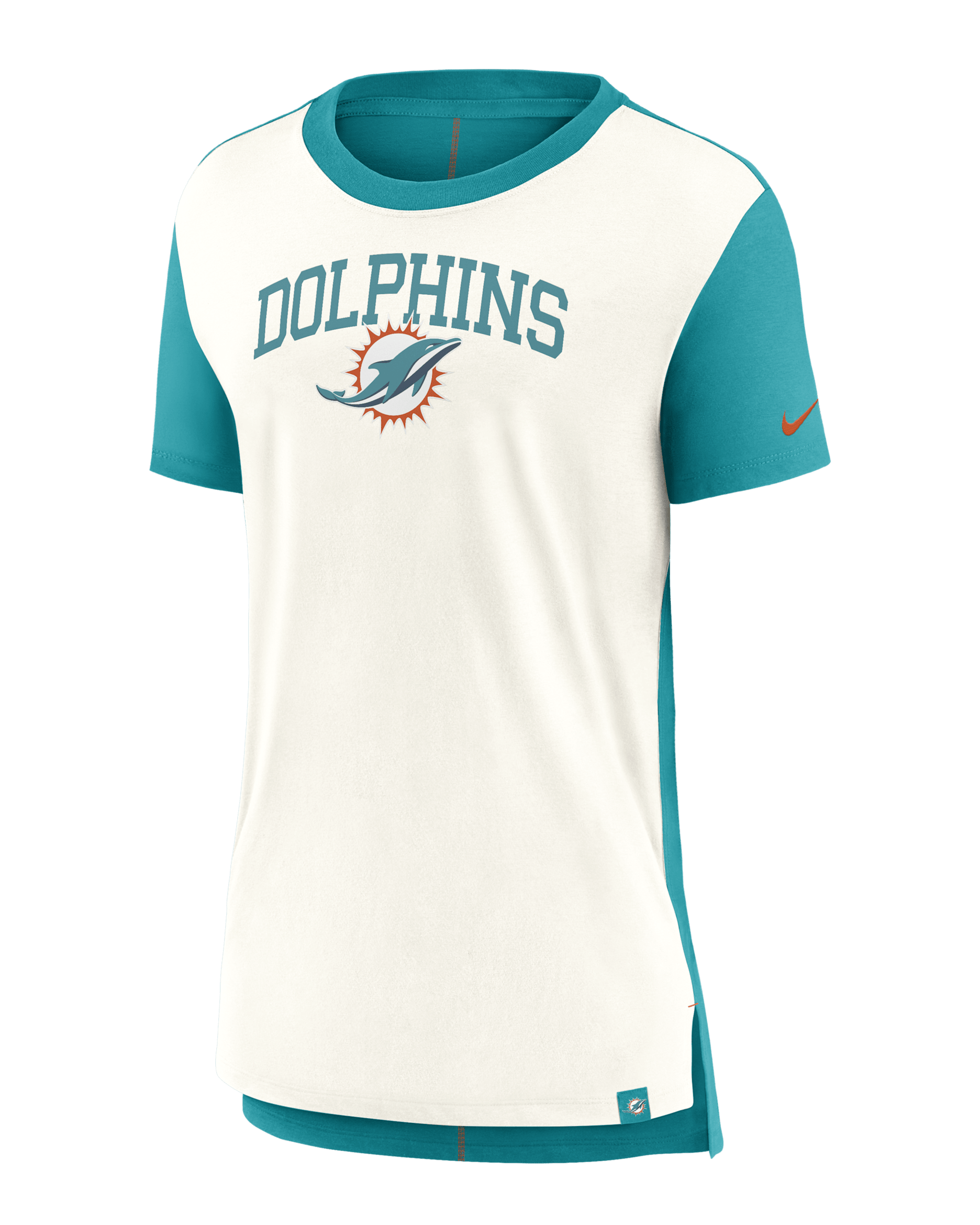 Miami Dolphins Women's Nike NFL T-Shirt - Aqua