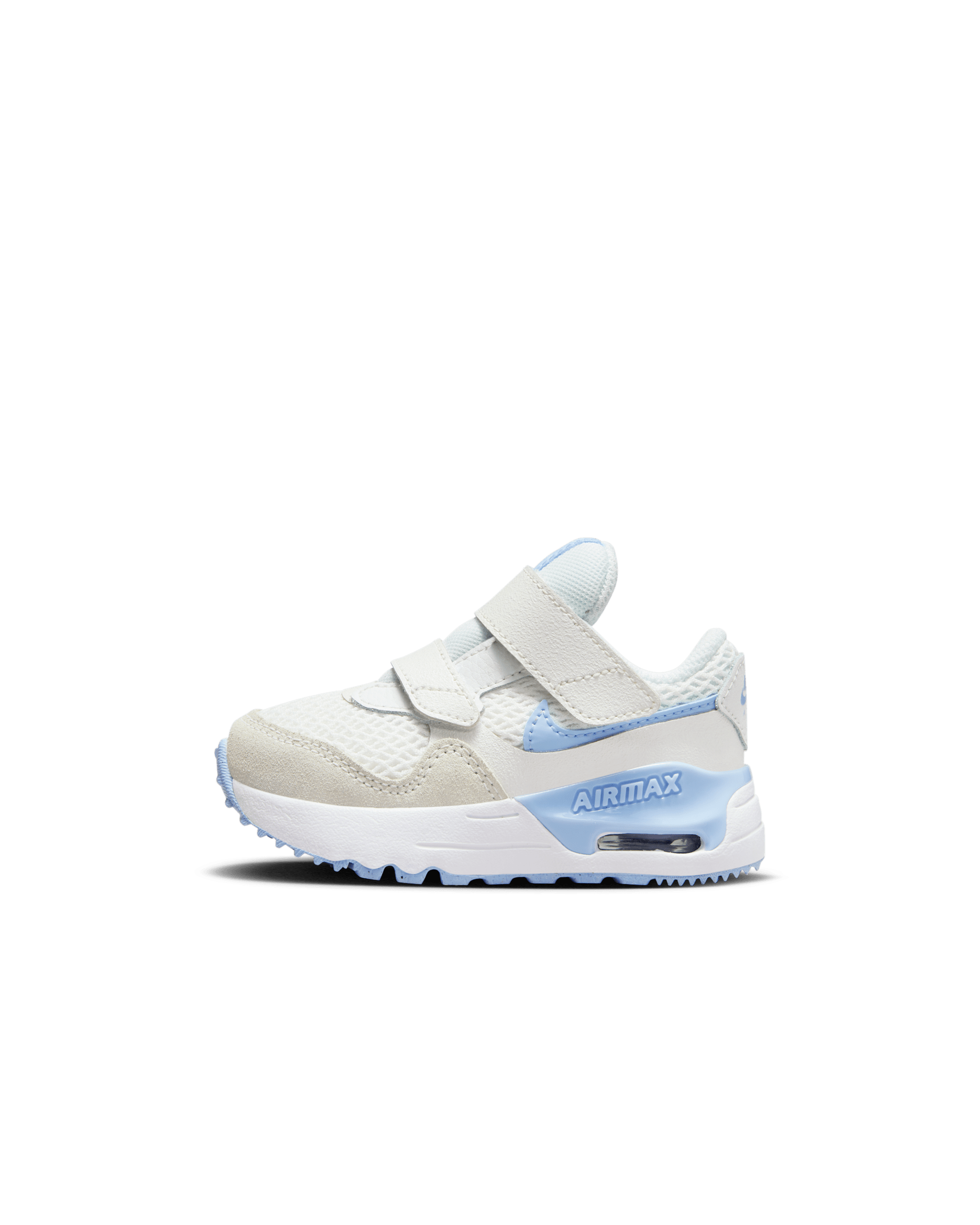Nike Air Max SYSTM Baby/Toddler Shoes - Summit White/White/Pure Platinum/Cobalt Bliss