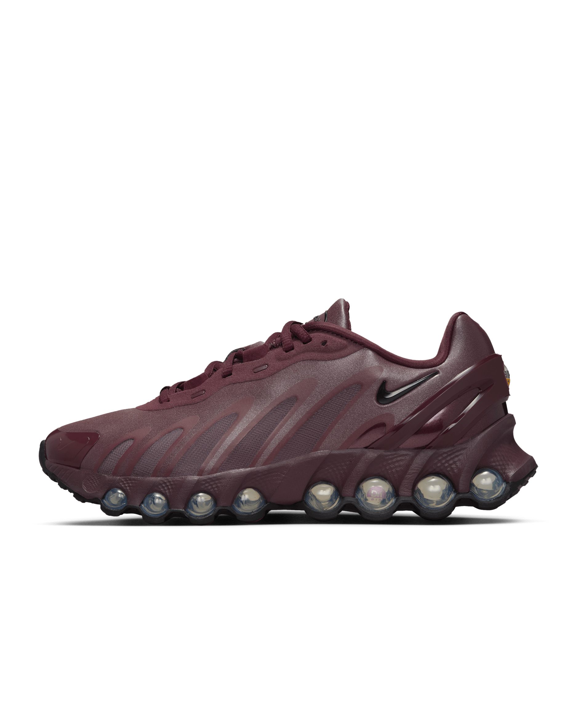 Nike Air Max Dn8 Women's Shoes - Burgundy Crush/Burgundy Crush/Metallic Silver/Black