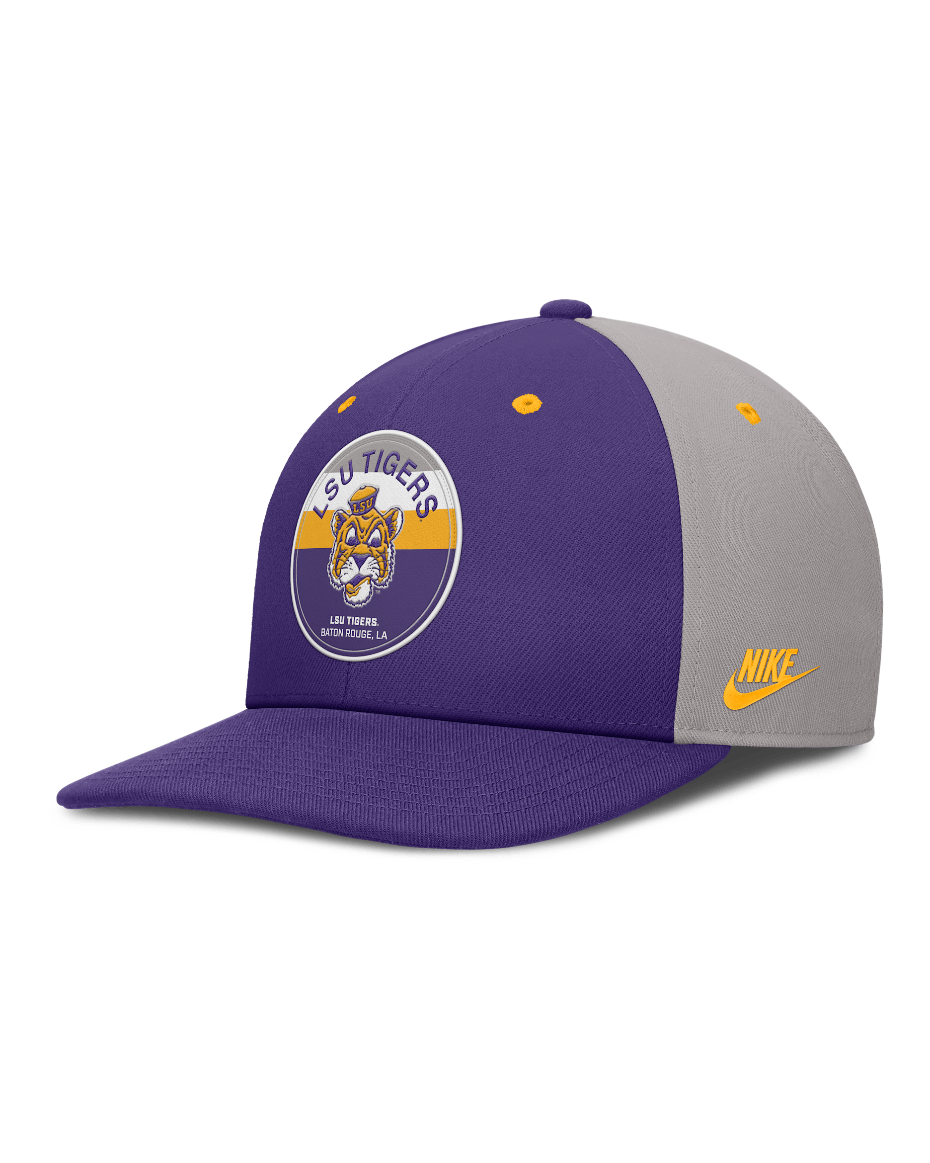 LSU Athletic Prep Pro Men's Nike Dri-FIT College Adjustable Hat - Grey