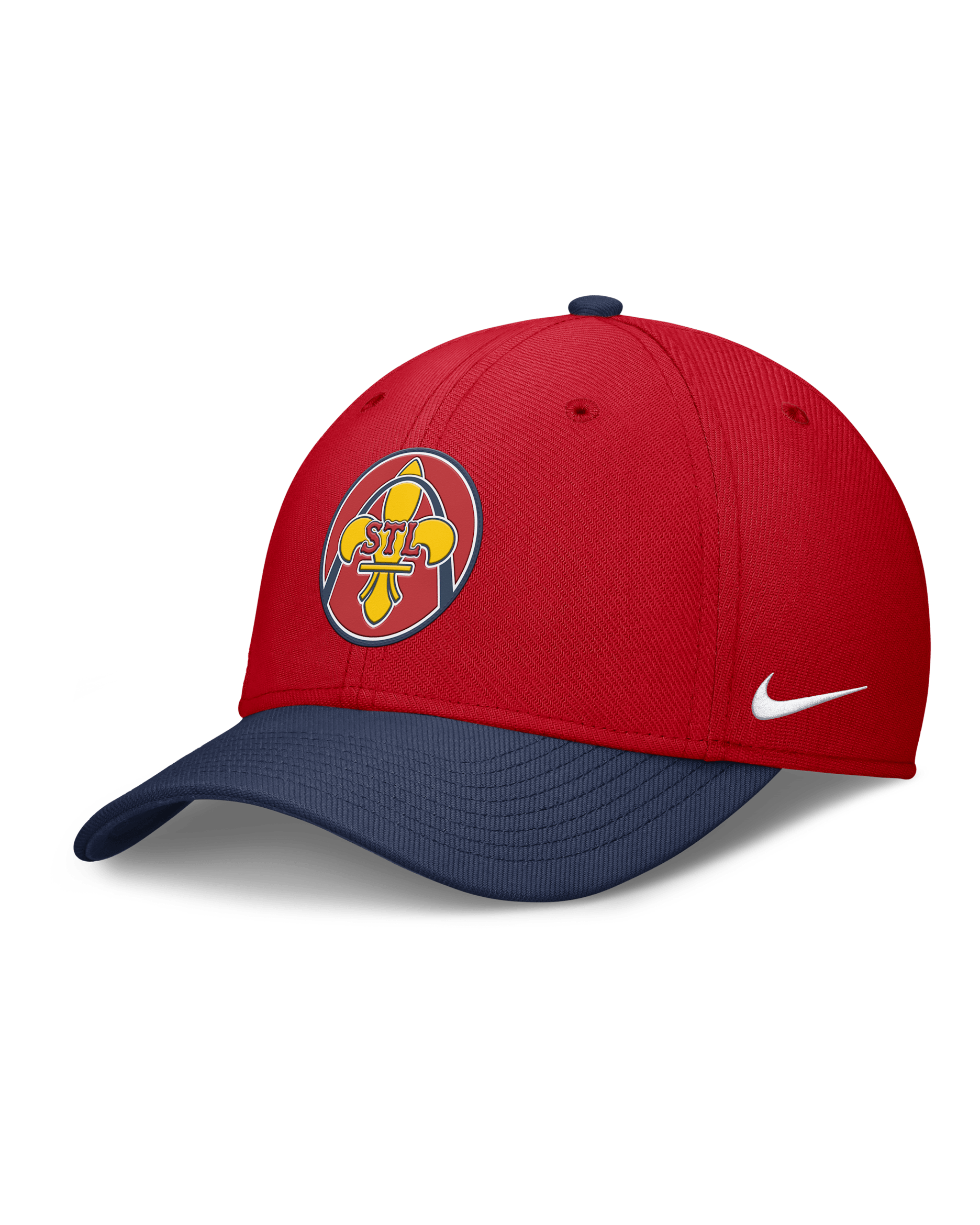 St. Louis Cardinals City Connect Swoosh Men's Nike Dri-FIT MLB Hat - Red