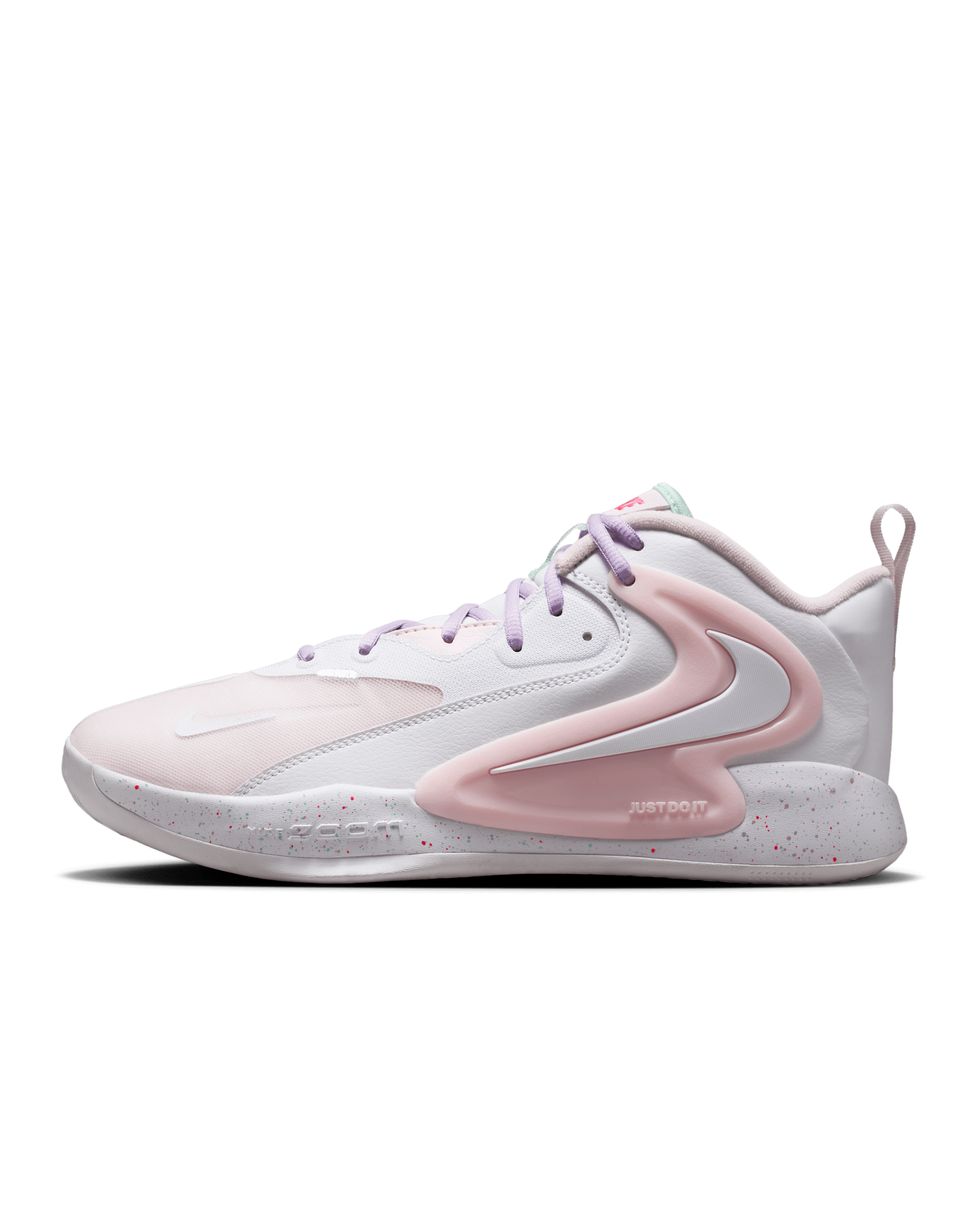 Nike HyperSet 2 SE Volleyball Shoes - White/Arctic Pink/Hyper Pink/White