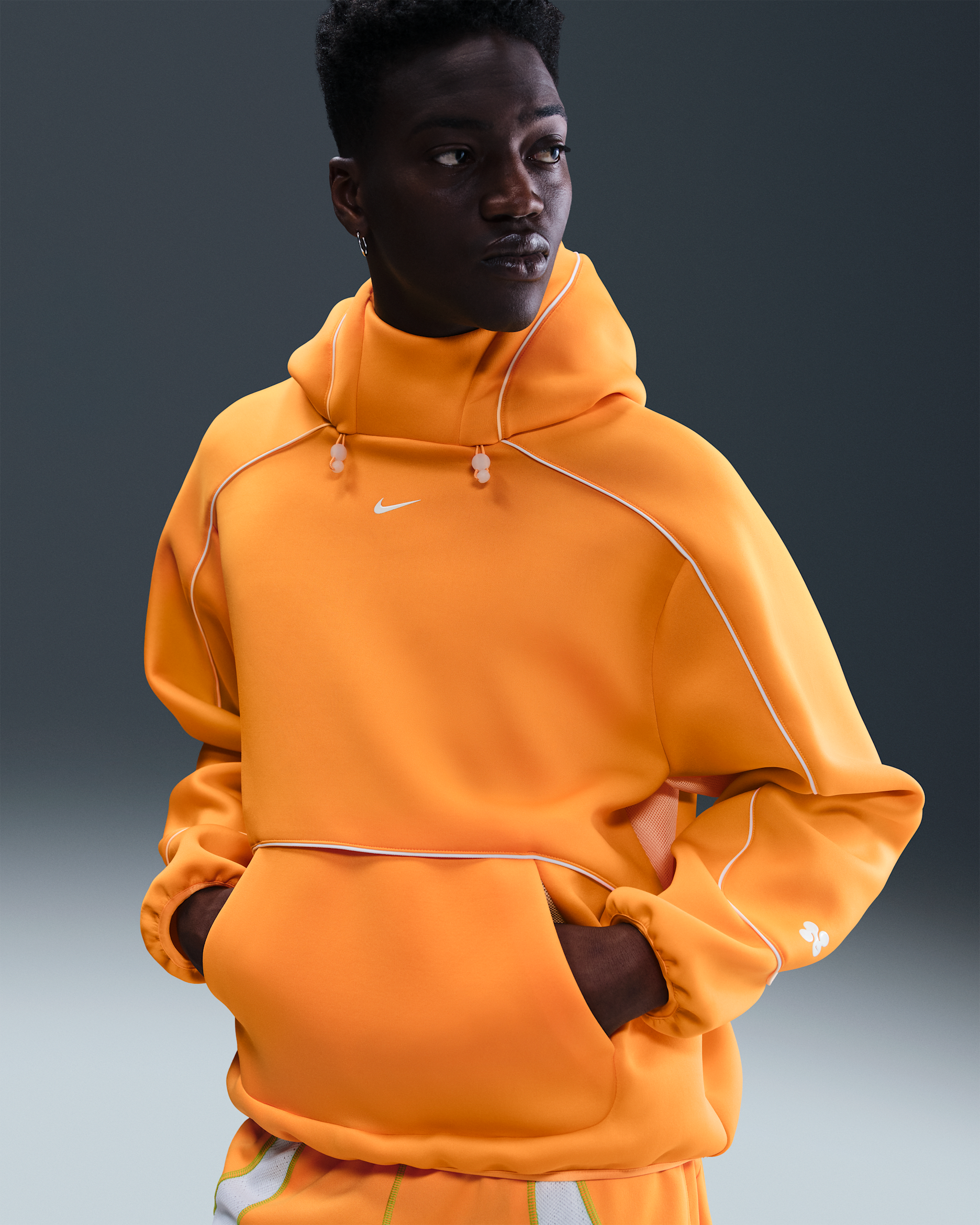 Nike Project F.R.O.G. Men's Pullover Hoodie - Sundial/White/White