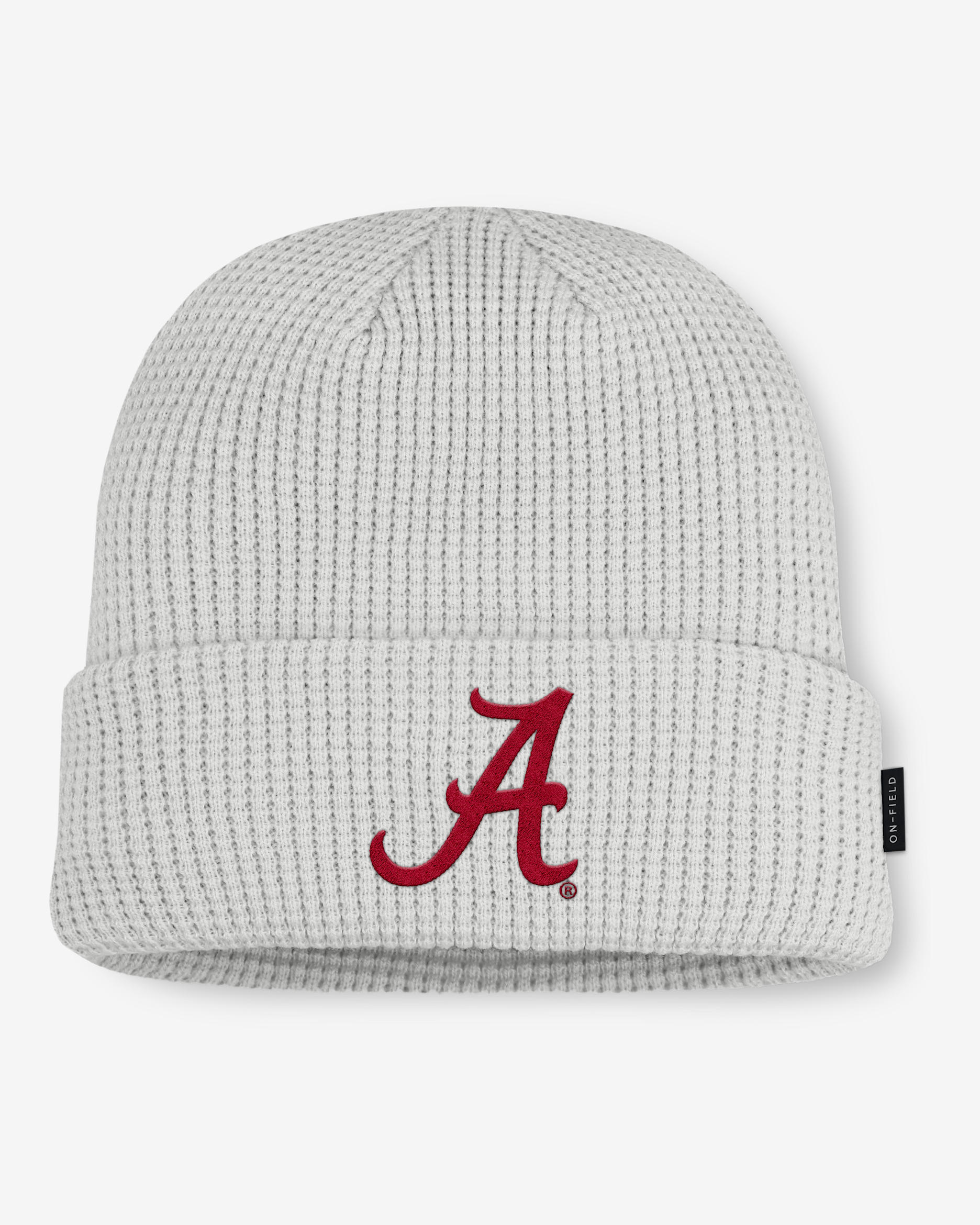 Alabama Utility Off-Field Men's Nike College Cuffed Beanie - Grey