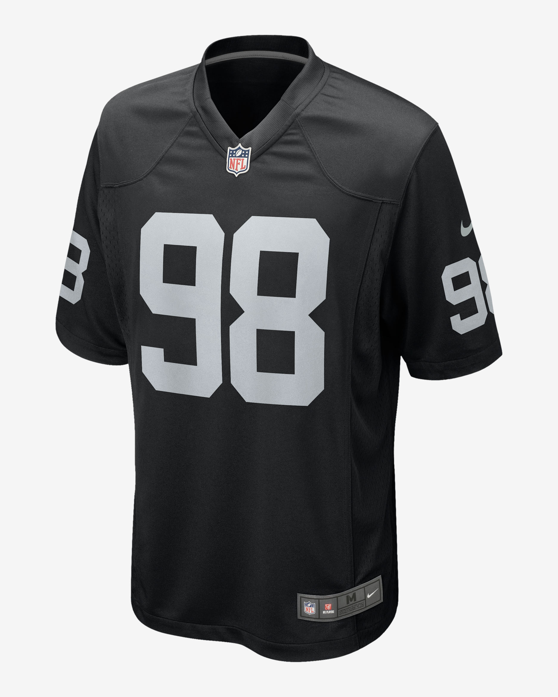 NFL Las Vegas Raiders (Maxx Crosby) Men's Game Football Jersey - Black