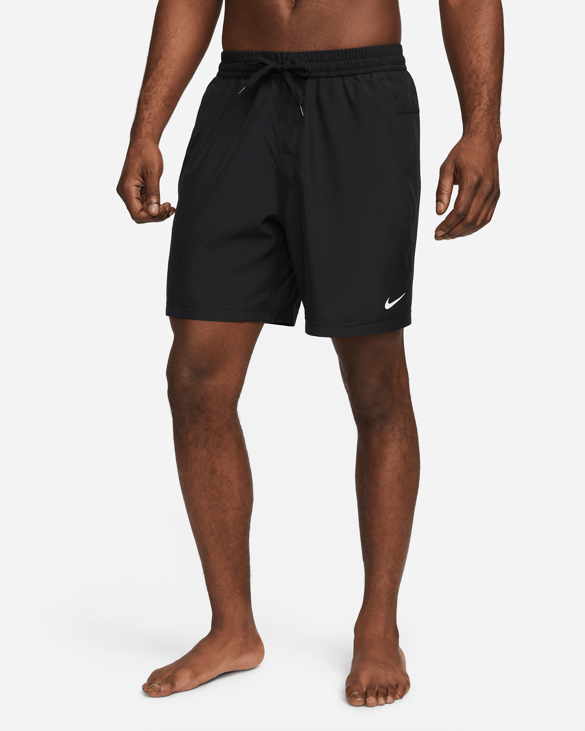 Nike Form Men's Dri-FIT 7" Unlined Versatile Shorts - Black/White