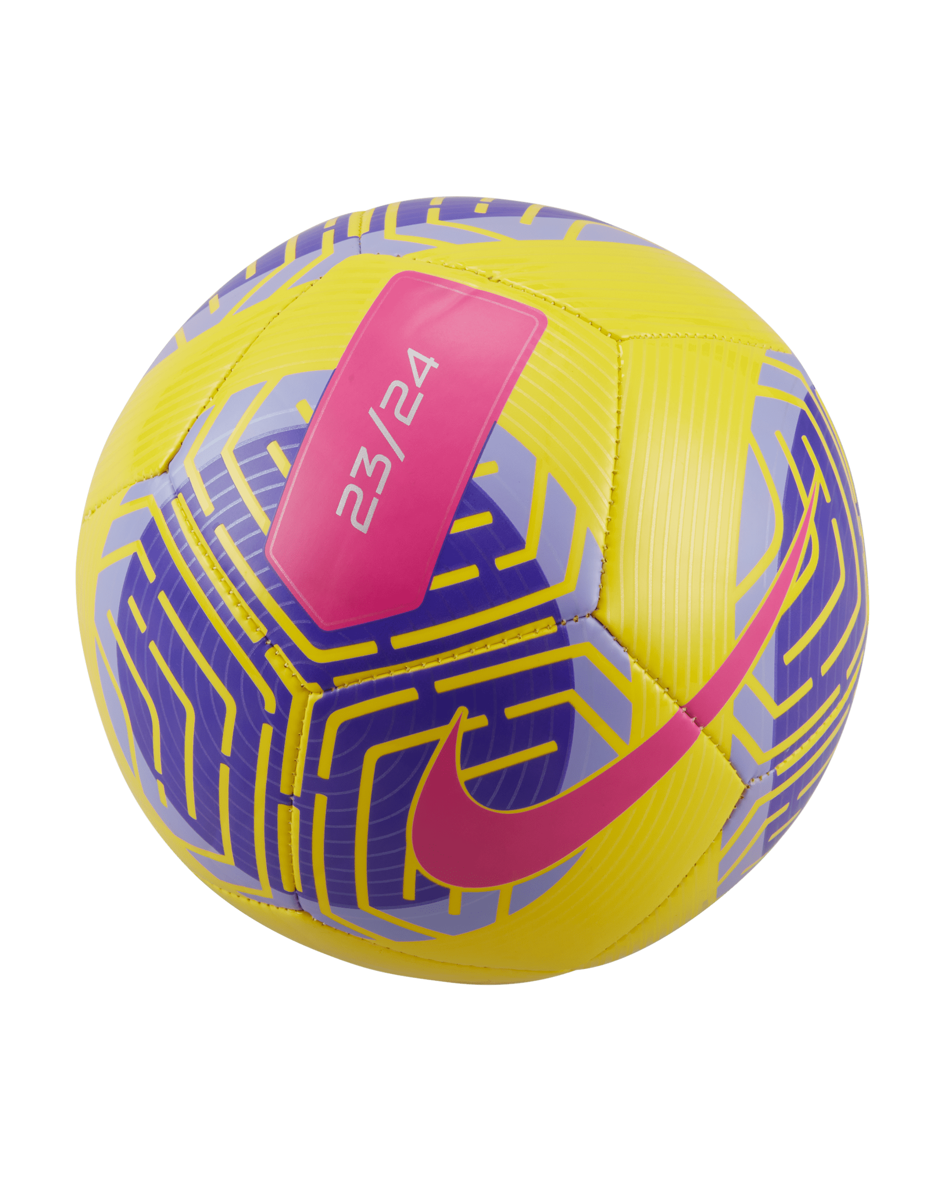 Nike Skills Soccer Ball - Yellow/Purple/Magenta