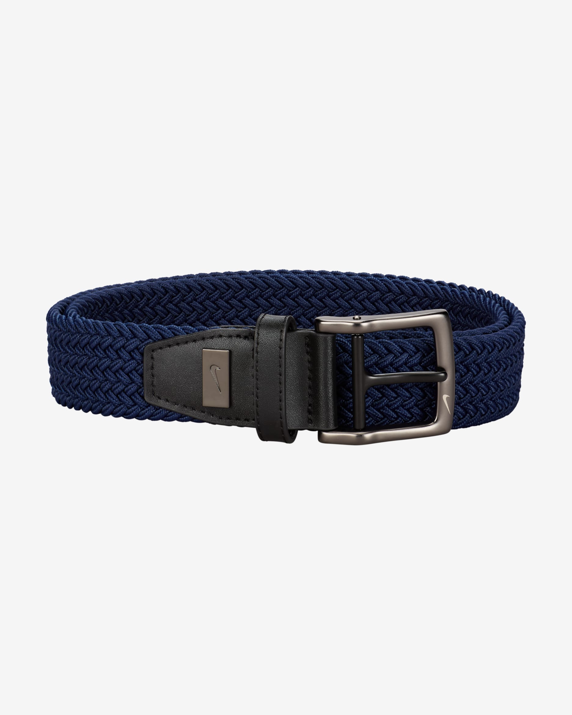 Cinturón de golf de tejido Woven elástico para hombre Nike - Azul marino medianoche