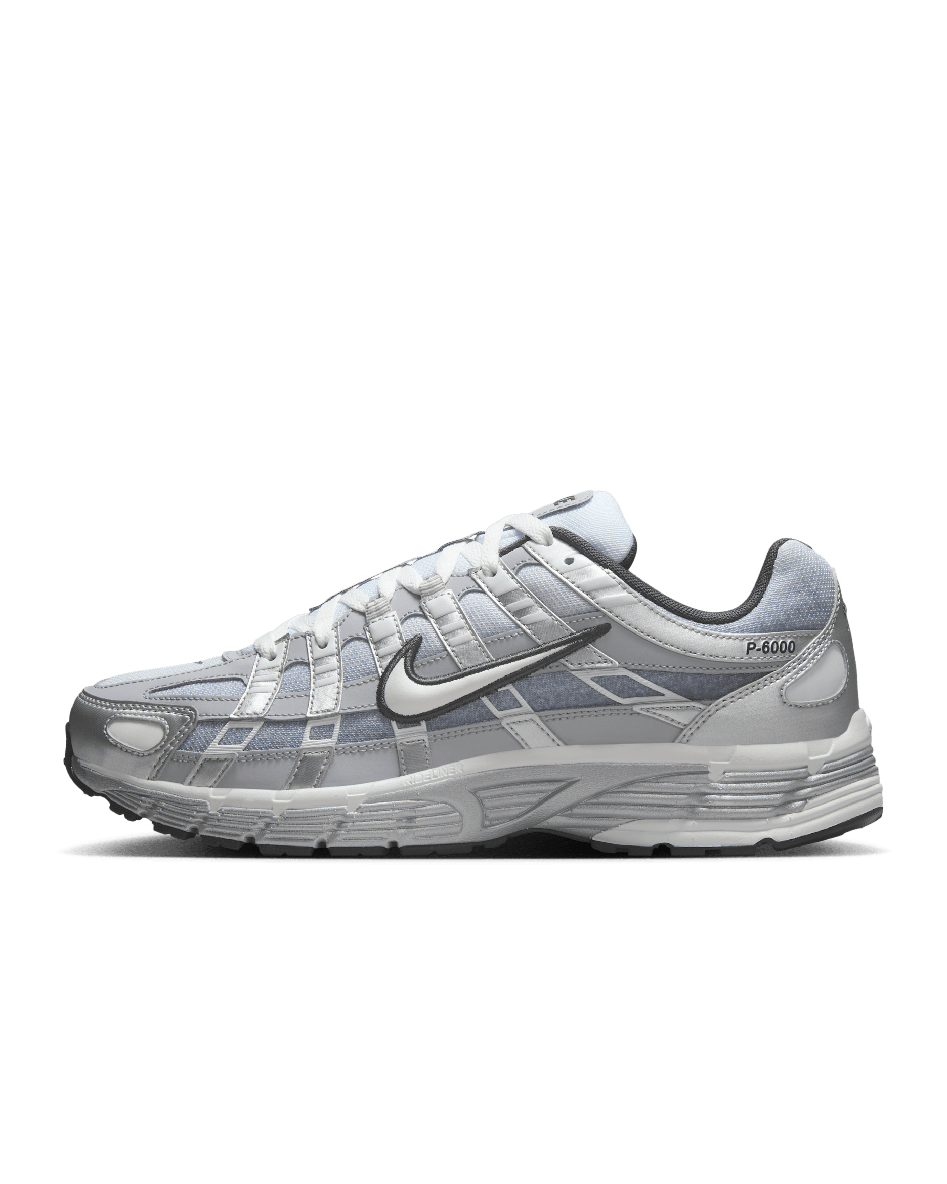 Nike P-6000 Fade Schuh (Herren) - Metallic Silver/Wolf Grey/Anthracite/Summit White