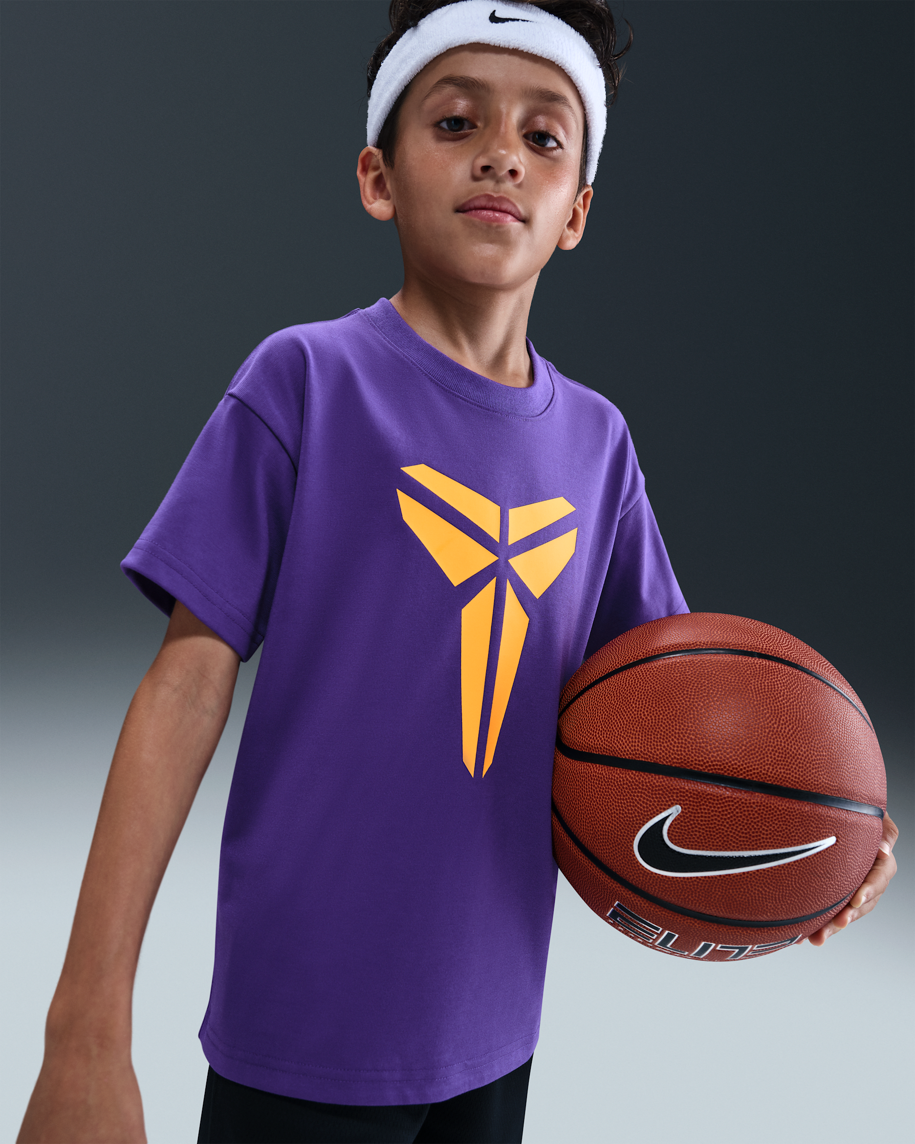 Kobe Older Kids' Dri-FIT Max90 T-Shirt - Court Purple