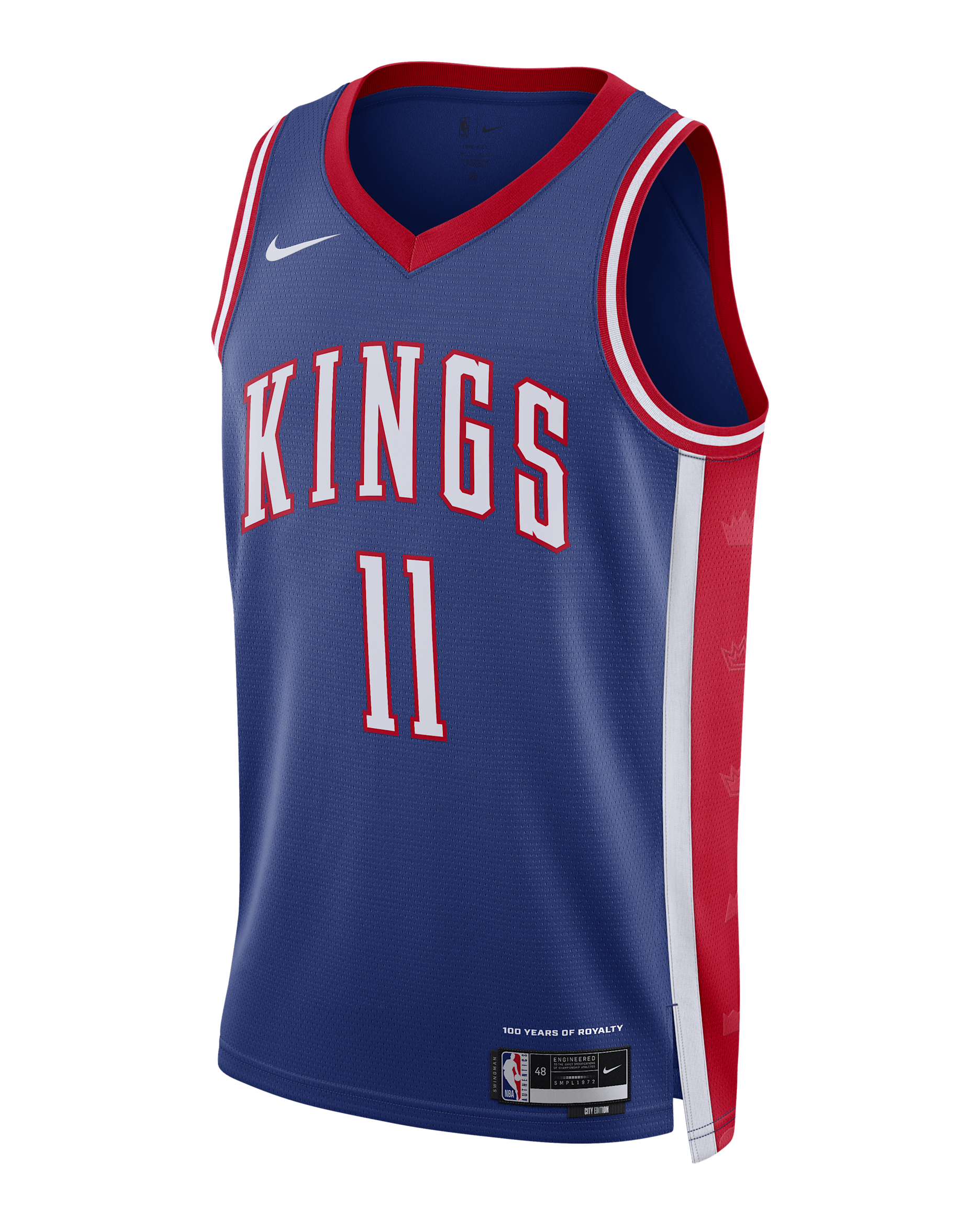 Domantas Sabonis Sacramento Kings 2024/25 City Edition Men's Nike Dri-FIT NBA Swingman Jersey - Rush Blue