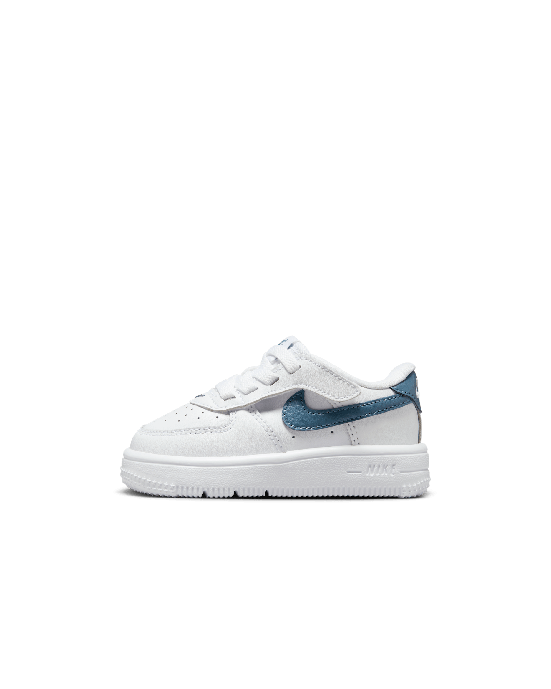 ナイキ フォース 1 LOW イージーオン ベビーシューズ - ホワイト/サンダーストーム