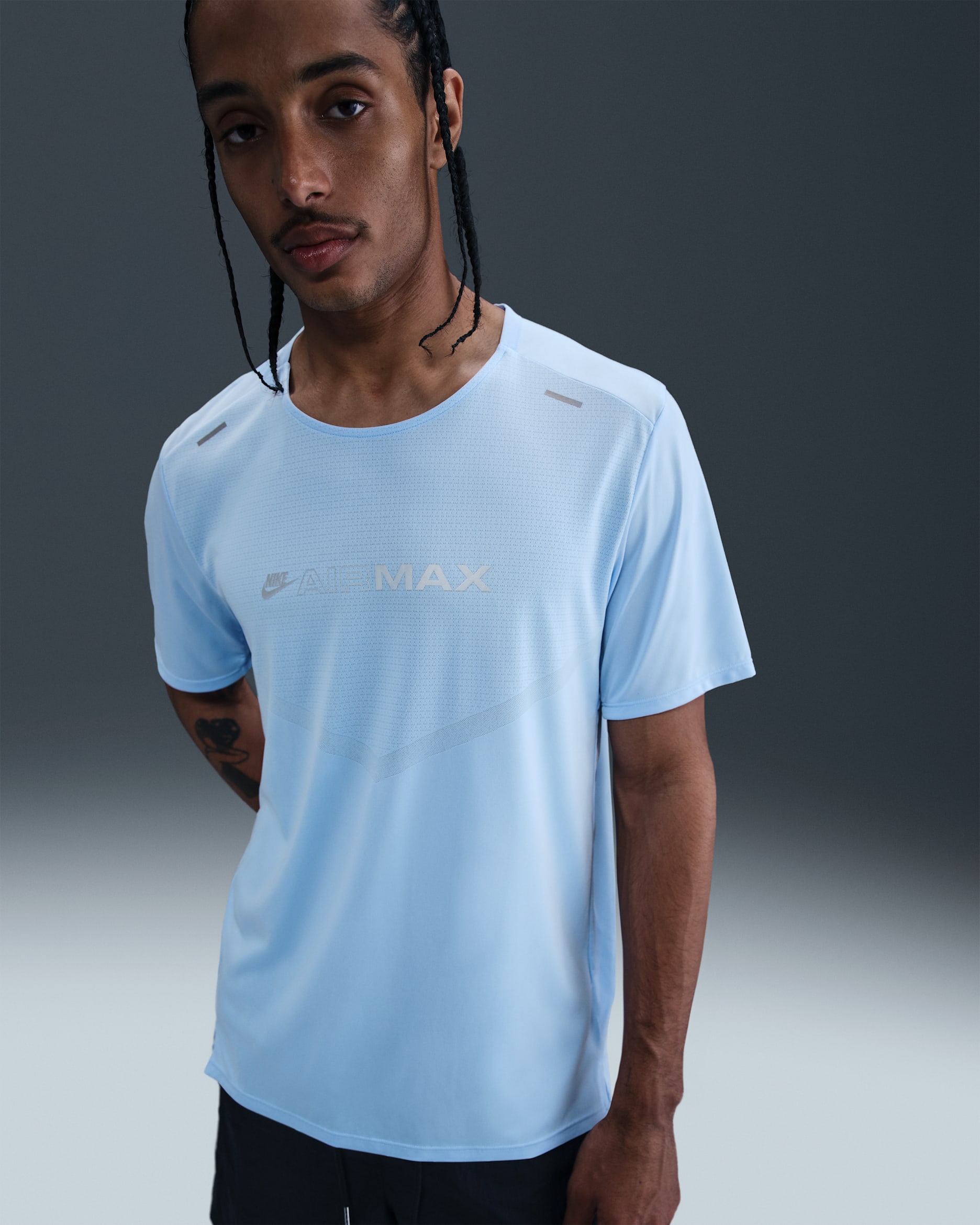 Nike Air Max Camiseta Dri-FIT - Hombre - Psychic Blue