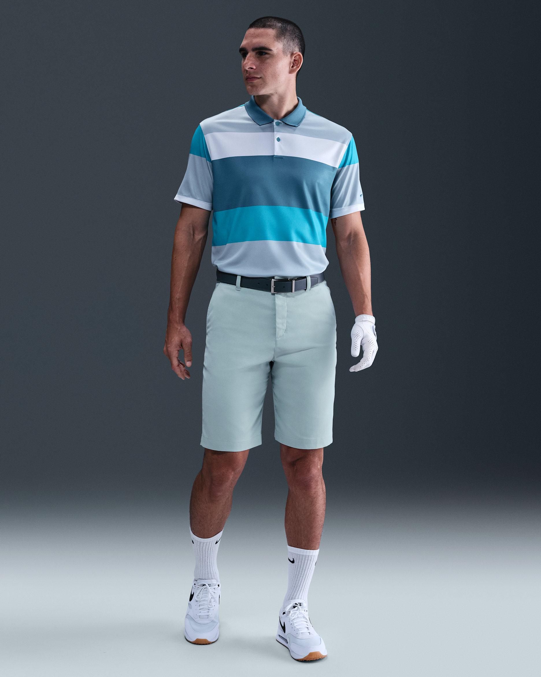 Nike Tour Men's 10" Chino Golf Shorts - Ocean Cube/Ocean Cube