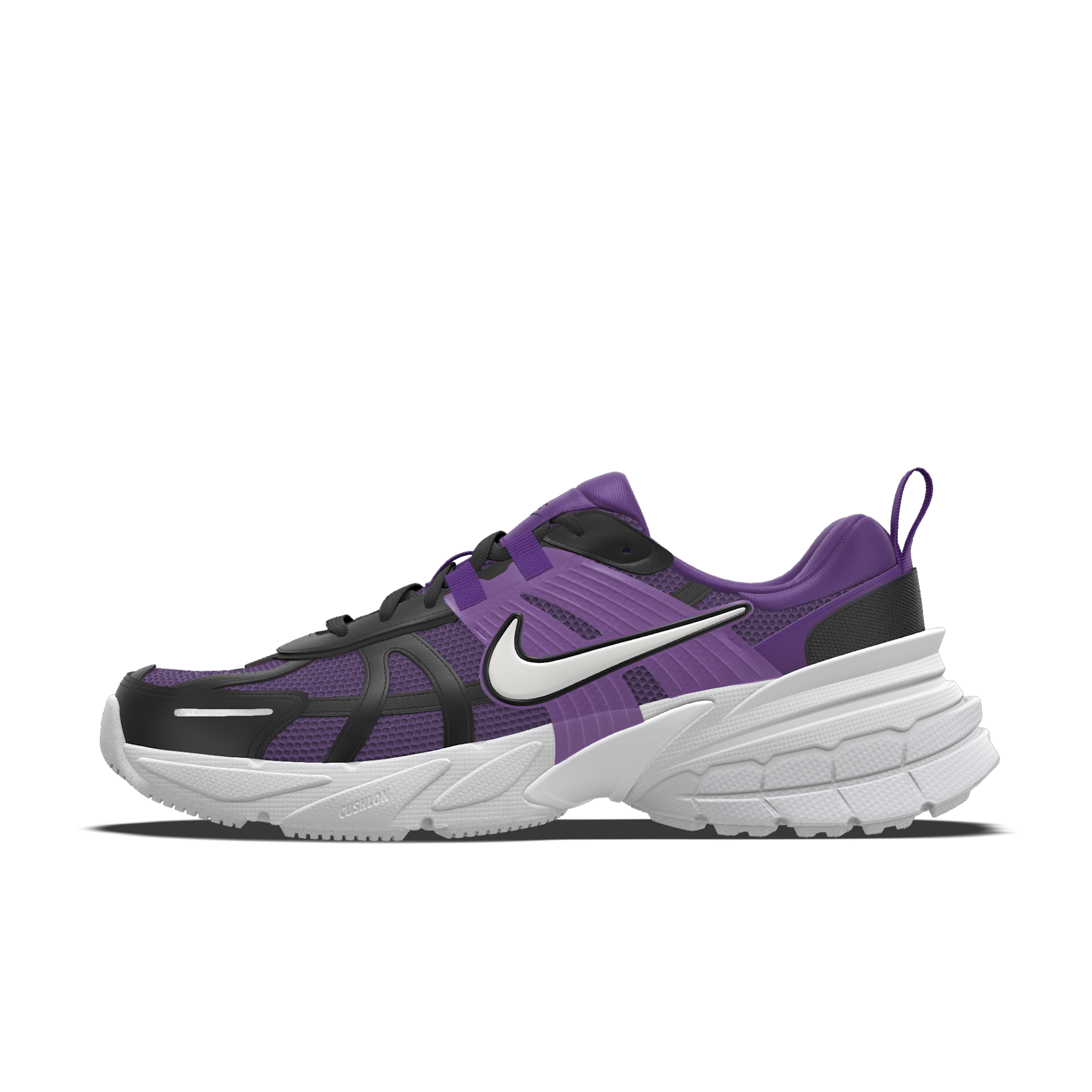 Custom Nike V2K Run By You-sko til kvinder - multifarvet/multifarvet/multifarvet/multifarvet