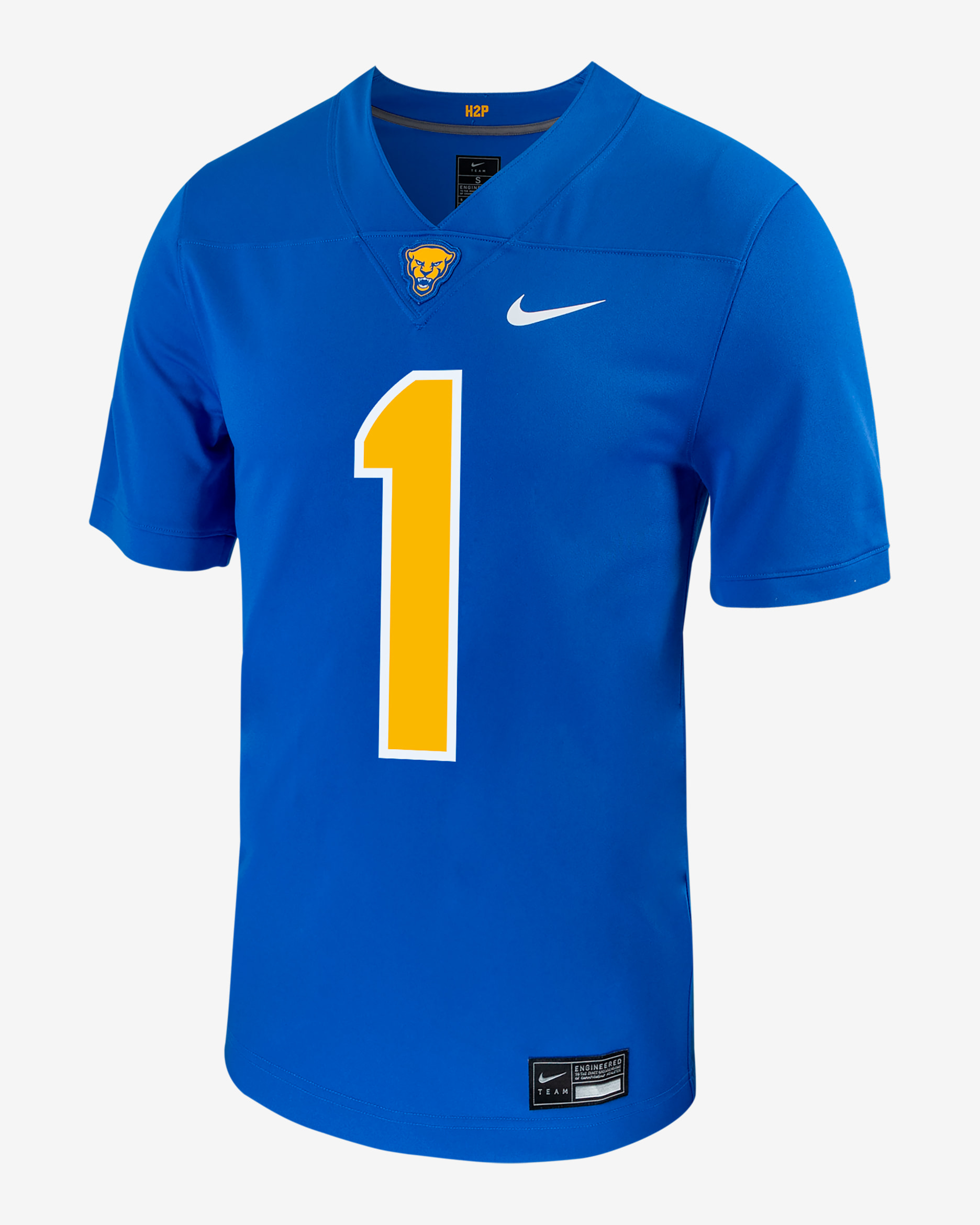 Pitt Men's Nike College Football Replica Jersey - Game Royal