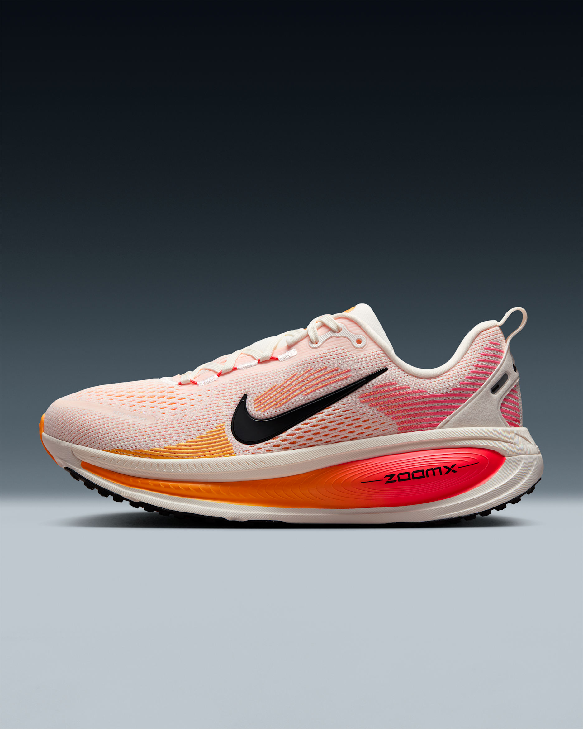 Nike Vomero 18 Women's Road Running Shoes - Sail/Bright Crimson/Laser Orange/Black