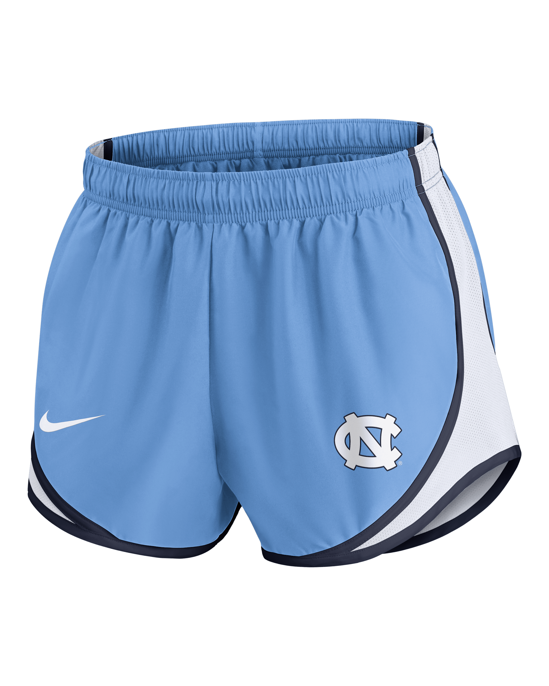 North Carolina Tar Heels Spring Break Tempo Women's Nike College Shorts - Light Blue