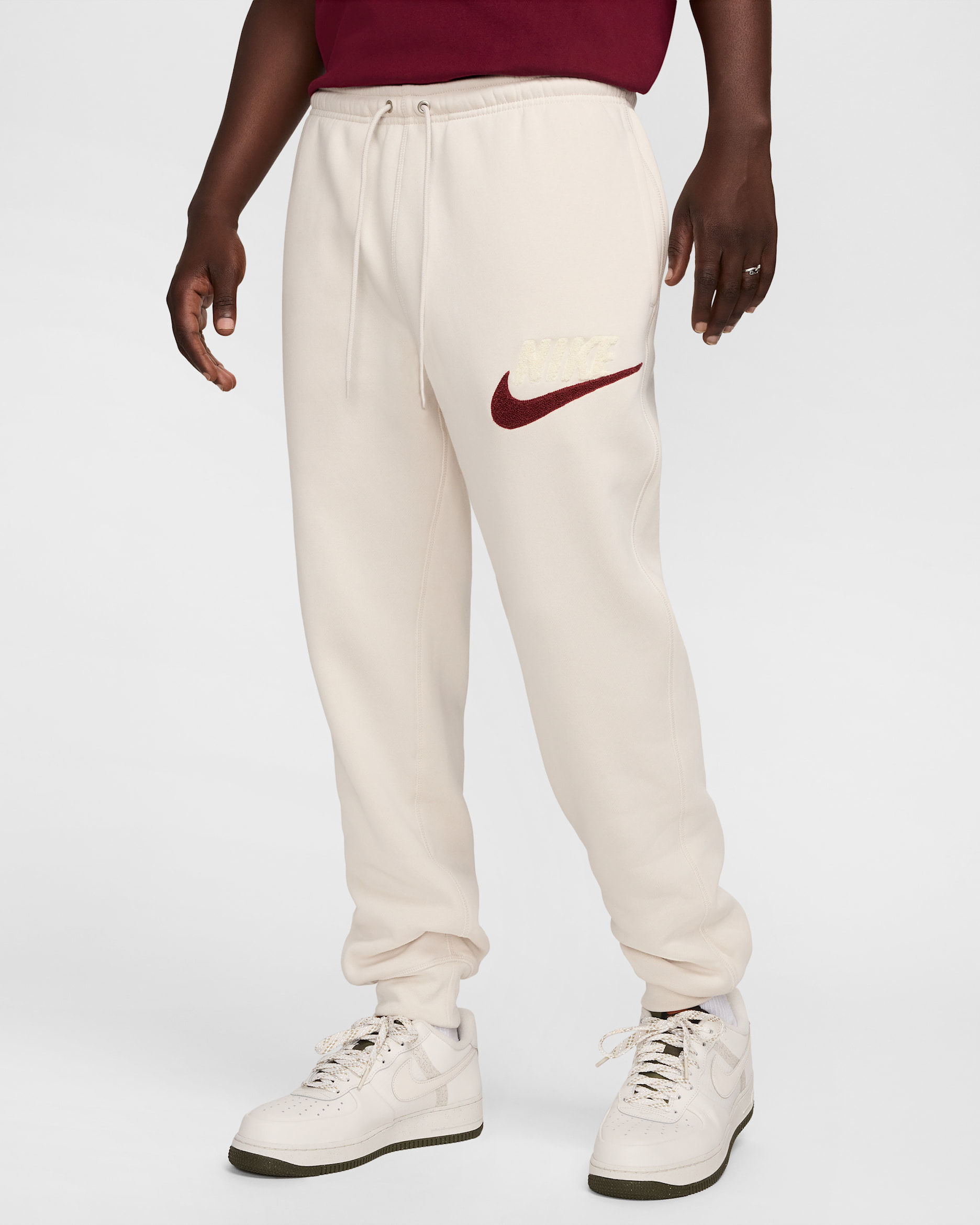 Nike Club Fleece Men's Fleece Joggers - Light Orewood Brown/Light Orewood Brown