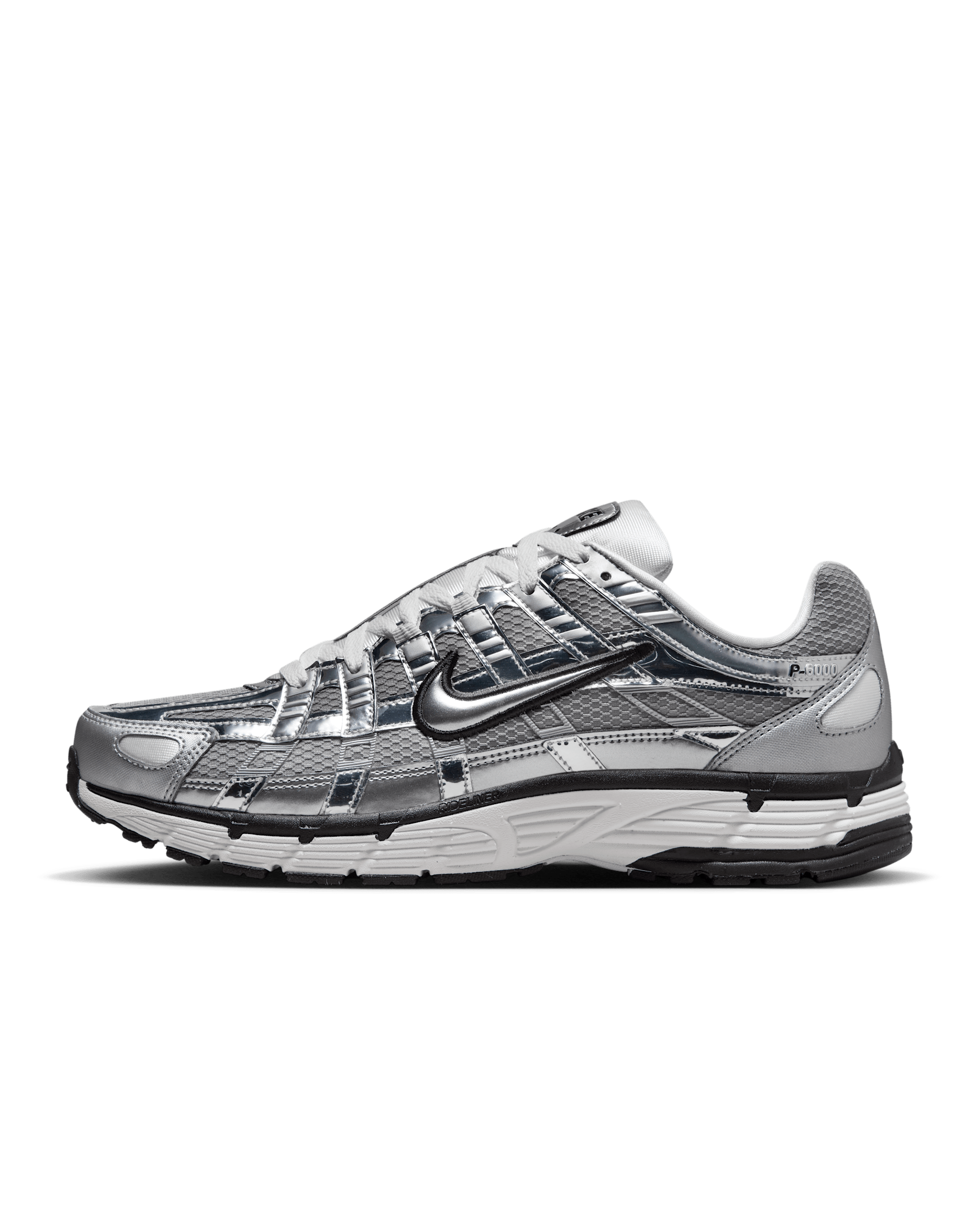 Nike P-6000 Shoe - Metallic Silver/Sail/Black/Metallic Silver