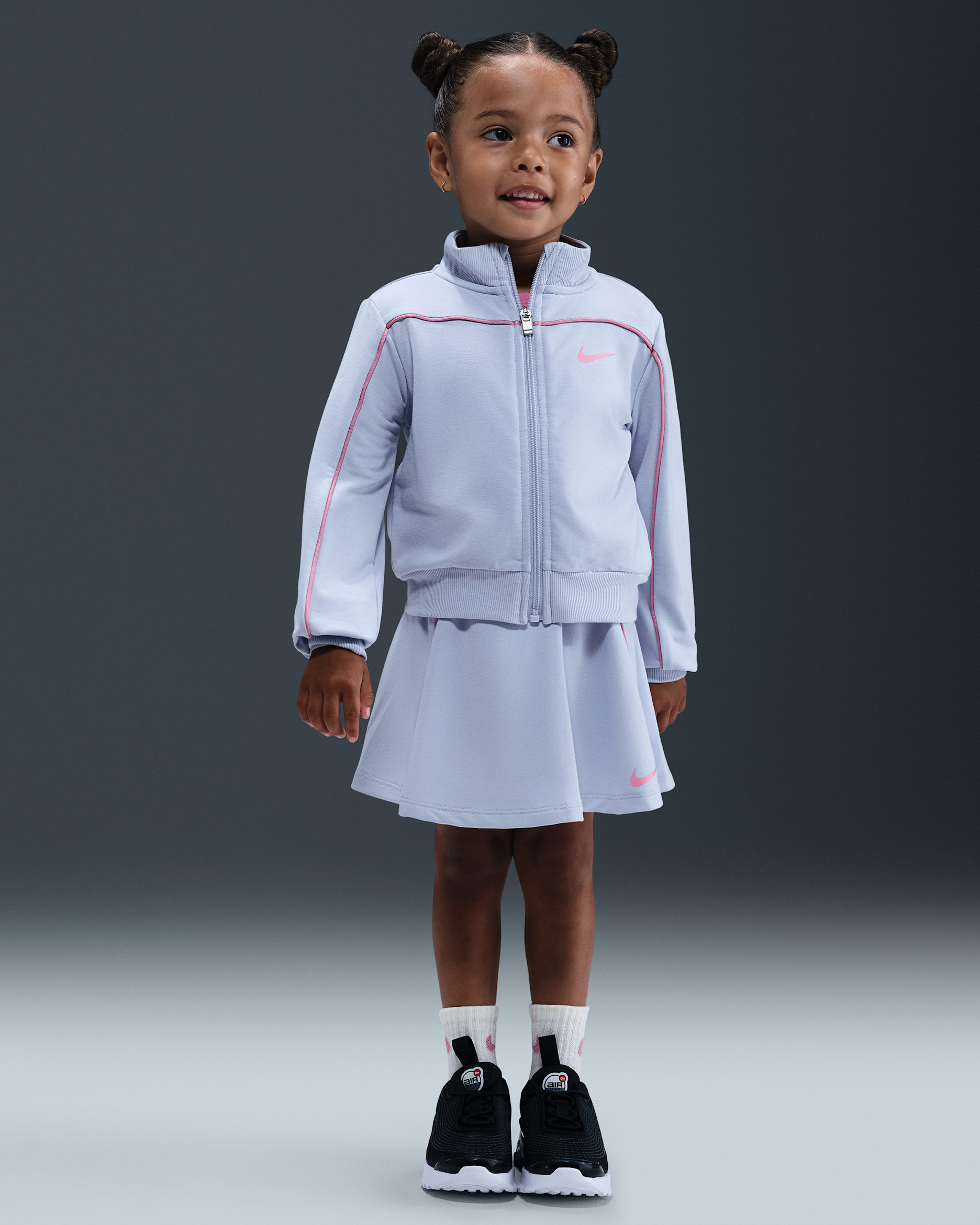 Nike Varsity Prep Toddler Track Scooter 2-Piece Set - Ghost