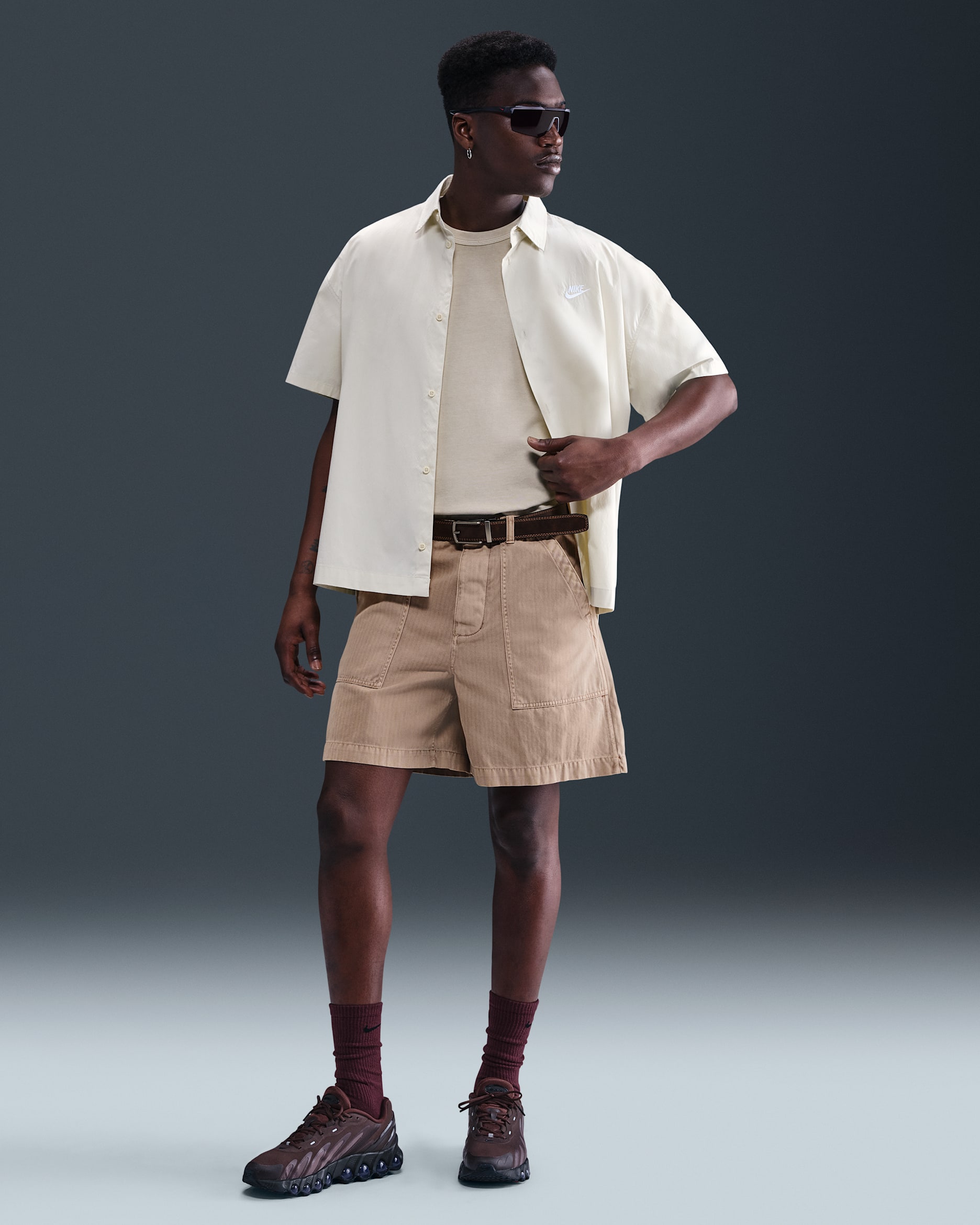 Nike Life Men's Fatigue Shorts - Hemp/Hemp