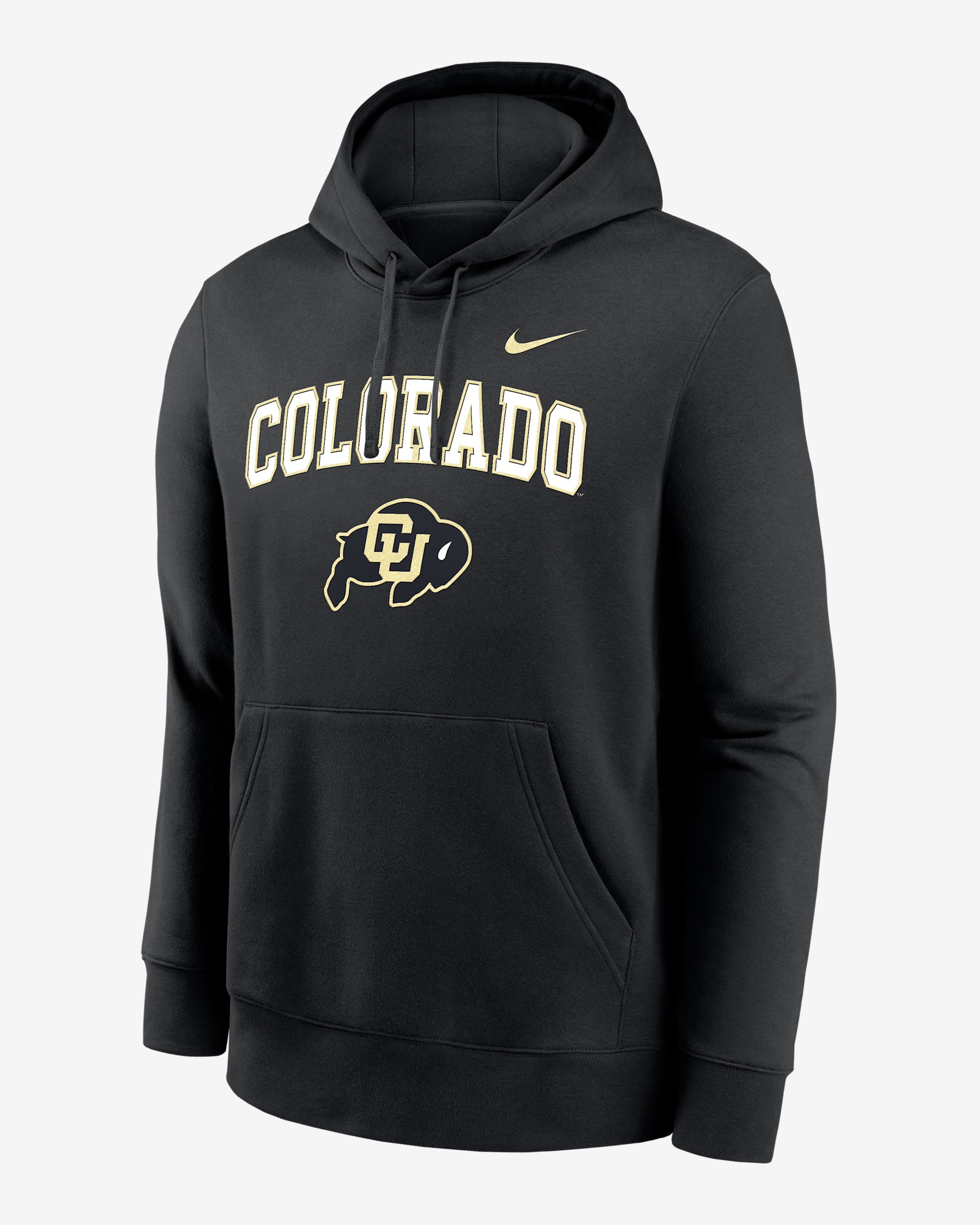 Colorado Club Men's Nike College Pullover Hoodie - Black
