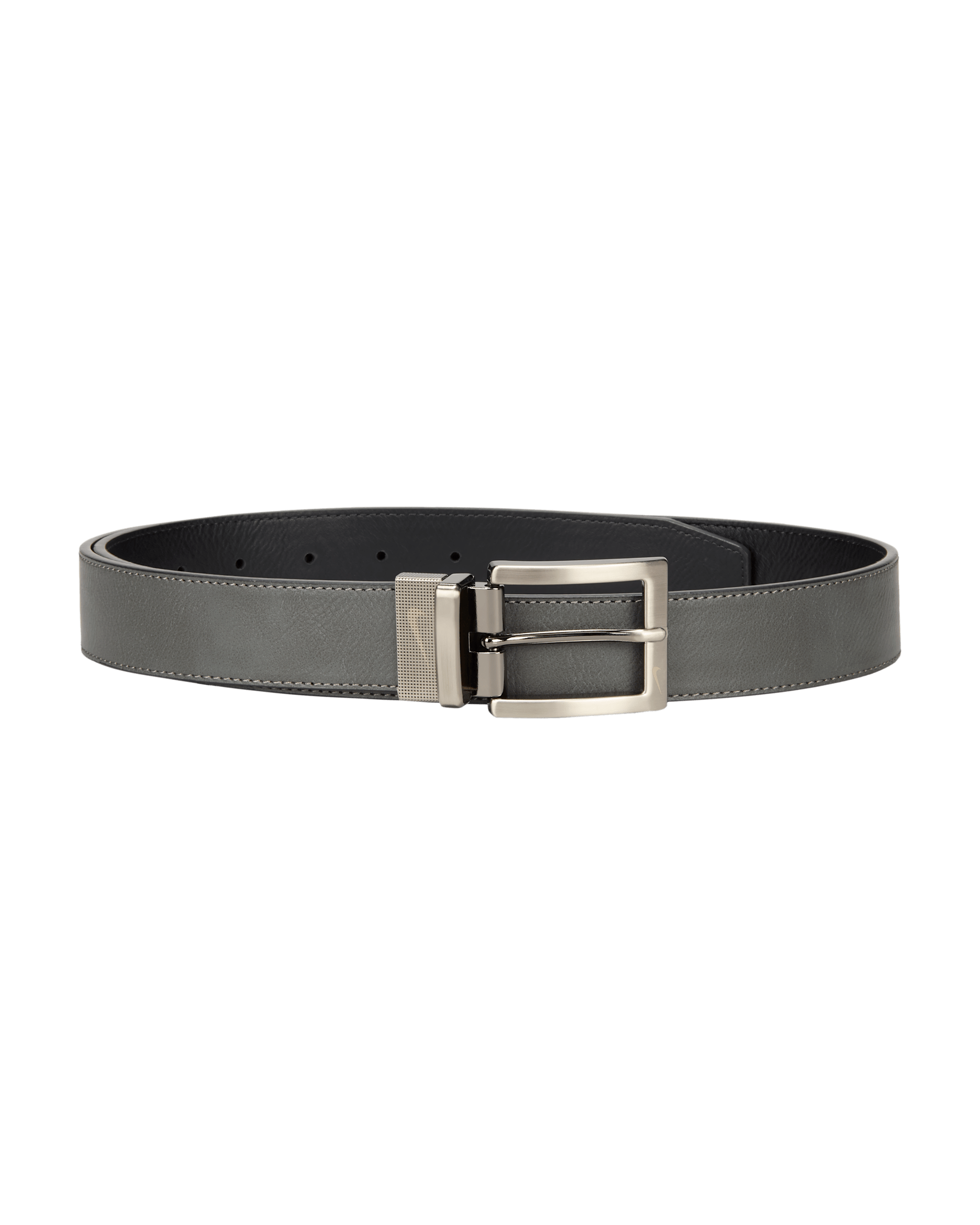 Cinturón de golf reversible para hombre Nike Tour Core - Gris oscuro/Negro