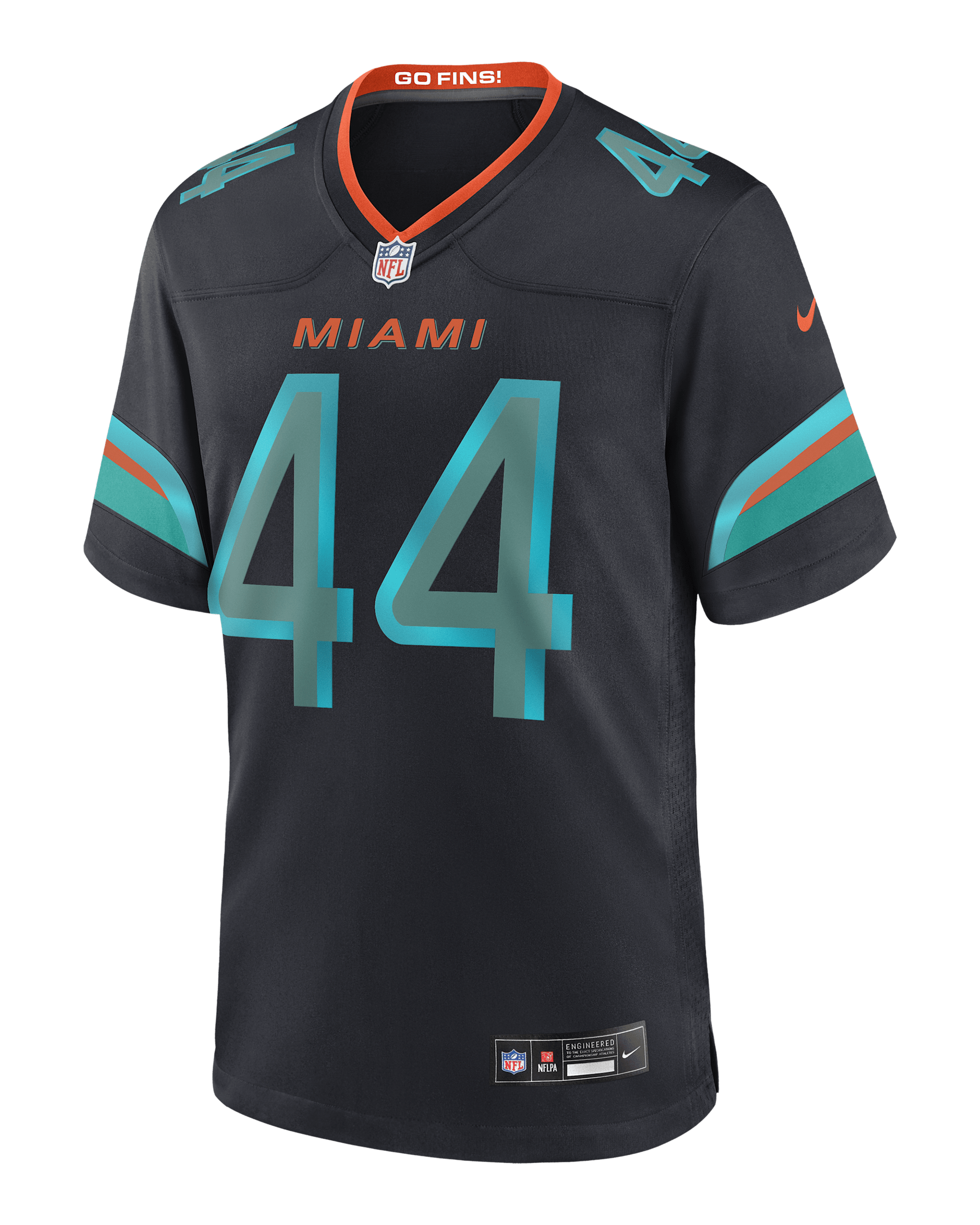 Chop Robinson Miami Dolphins Rivalries Collection Men’s Nike NFL Game Jersey - Navy
