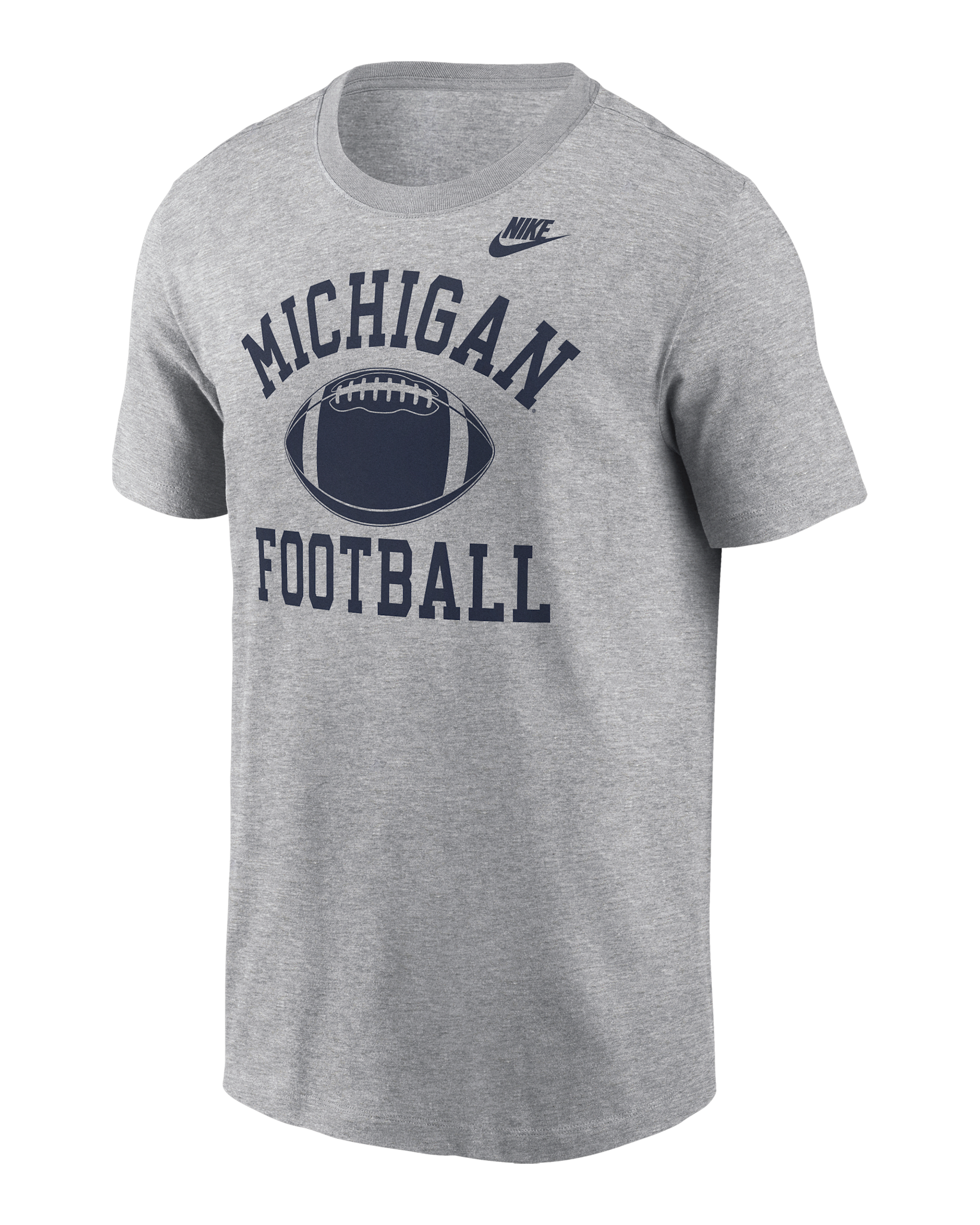 Michigan Legacy Football Icon Men's Nike College T-Shirt - Heather