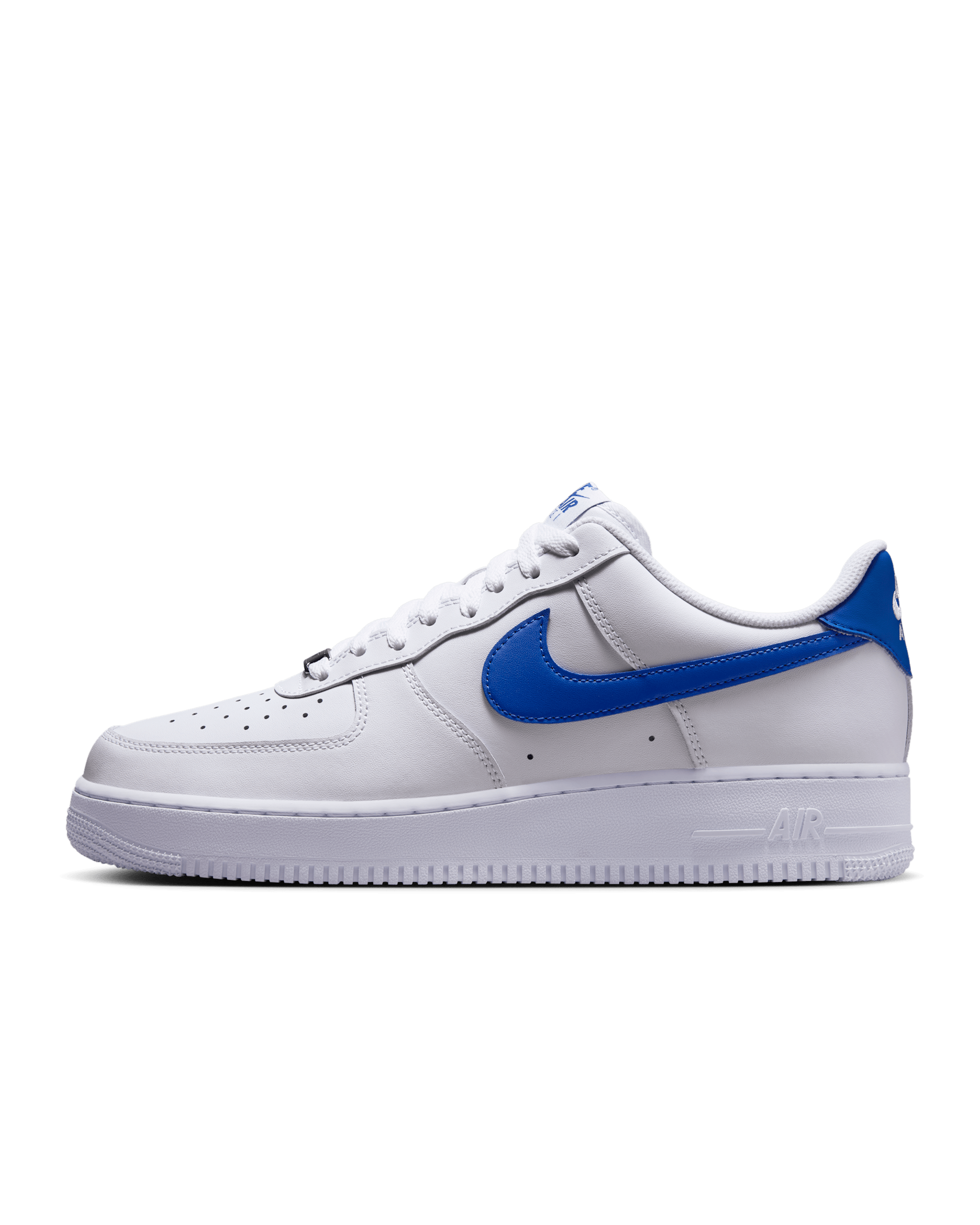 Tenis para hombre Nike Air Force 1 '07 - Blanco/Blanco/Hiperroyal