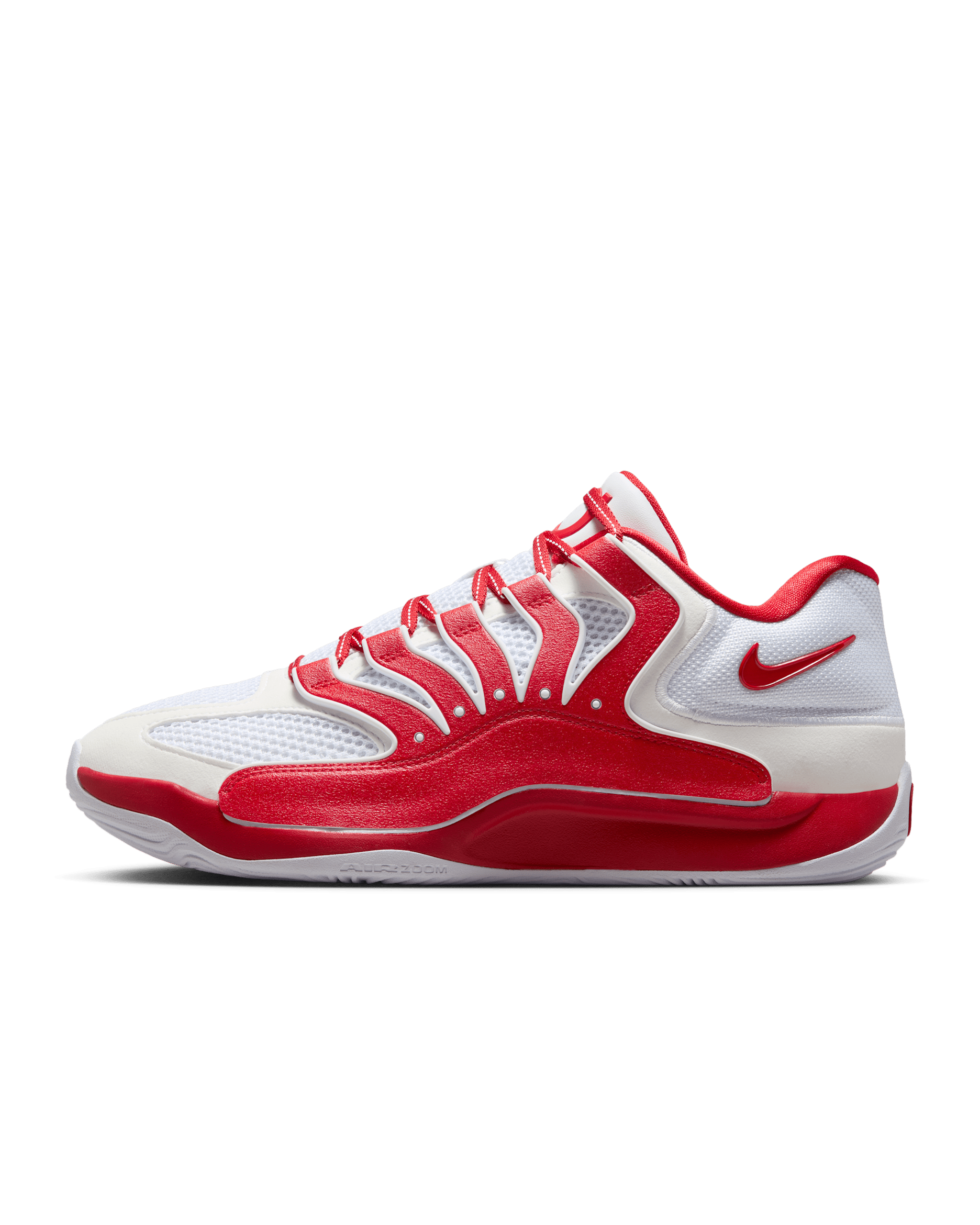 Tenis de básquetbol KD18 - Blanco/Rojo universitario