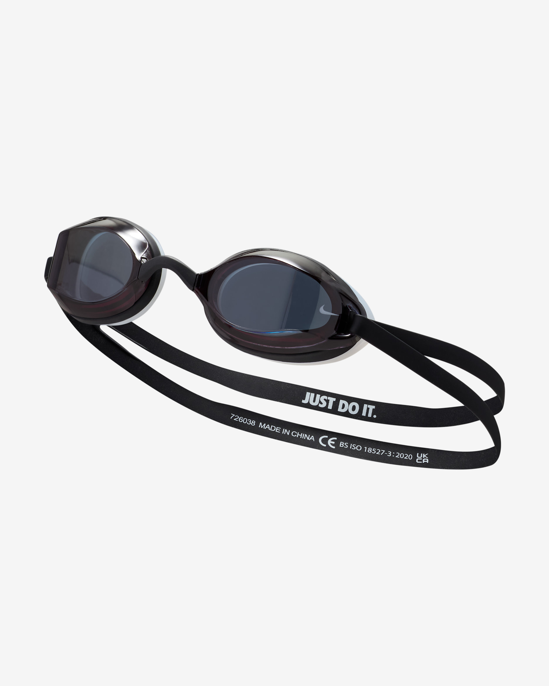 Goggles Nike Swim Legacy Comfort - Humo oscuro/Negro/Blanco/Blanco
