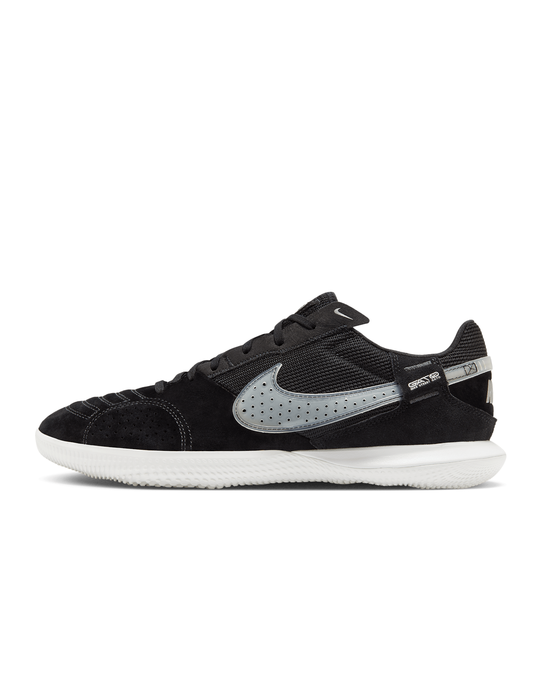 Nike Streetgato Low-Top Football Shoes - Black/Off-Noir/Summit White