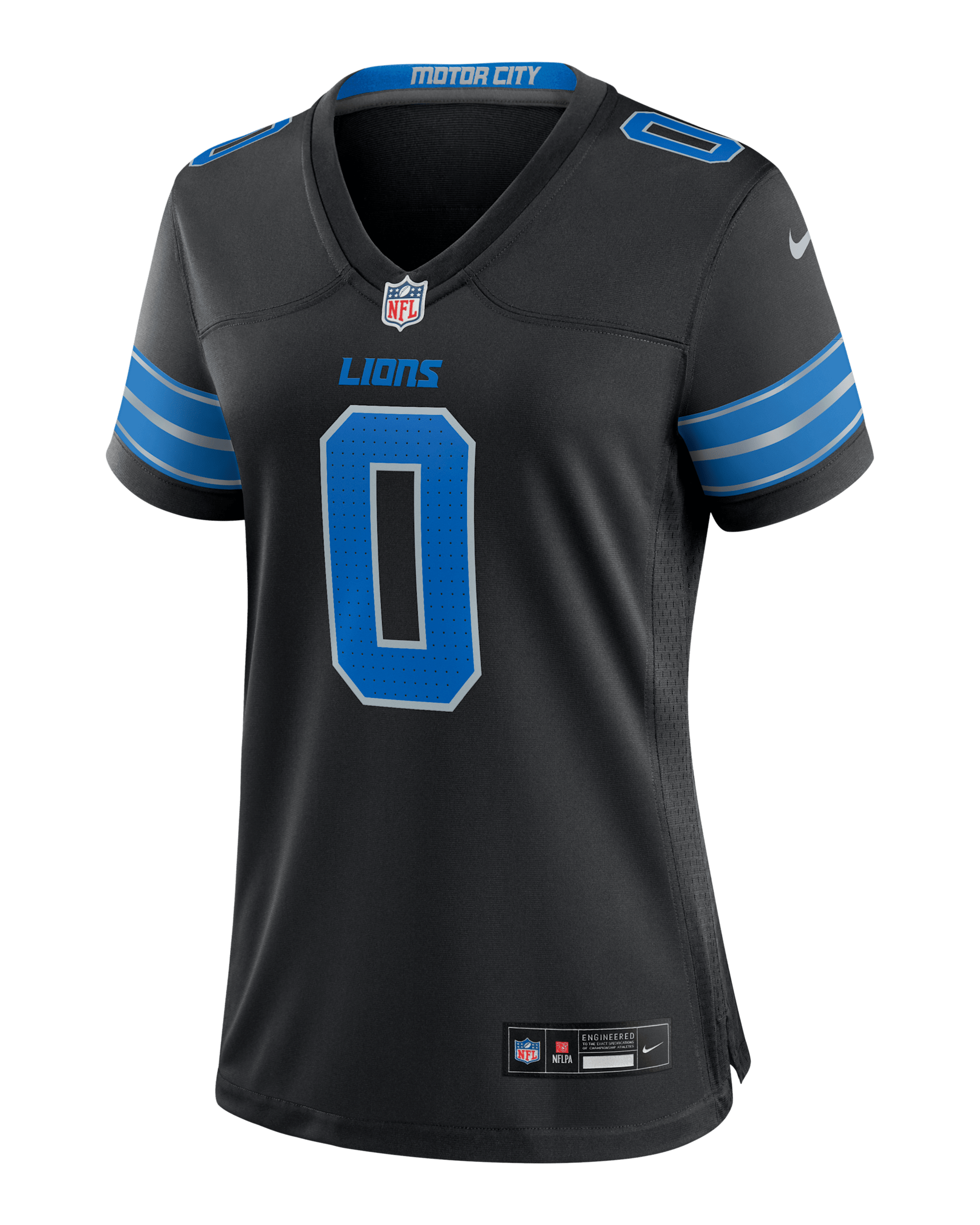 Jahmyr Gibbs Detroit Lions Women’s Nike NFL Game Jersey - Black