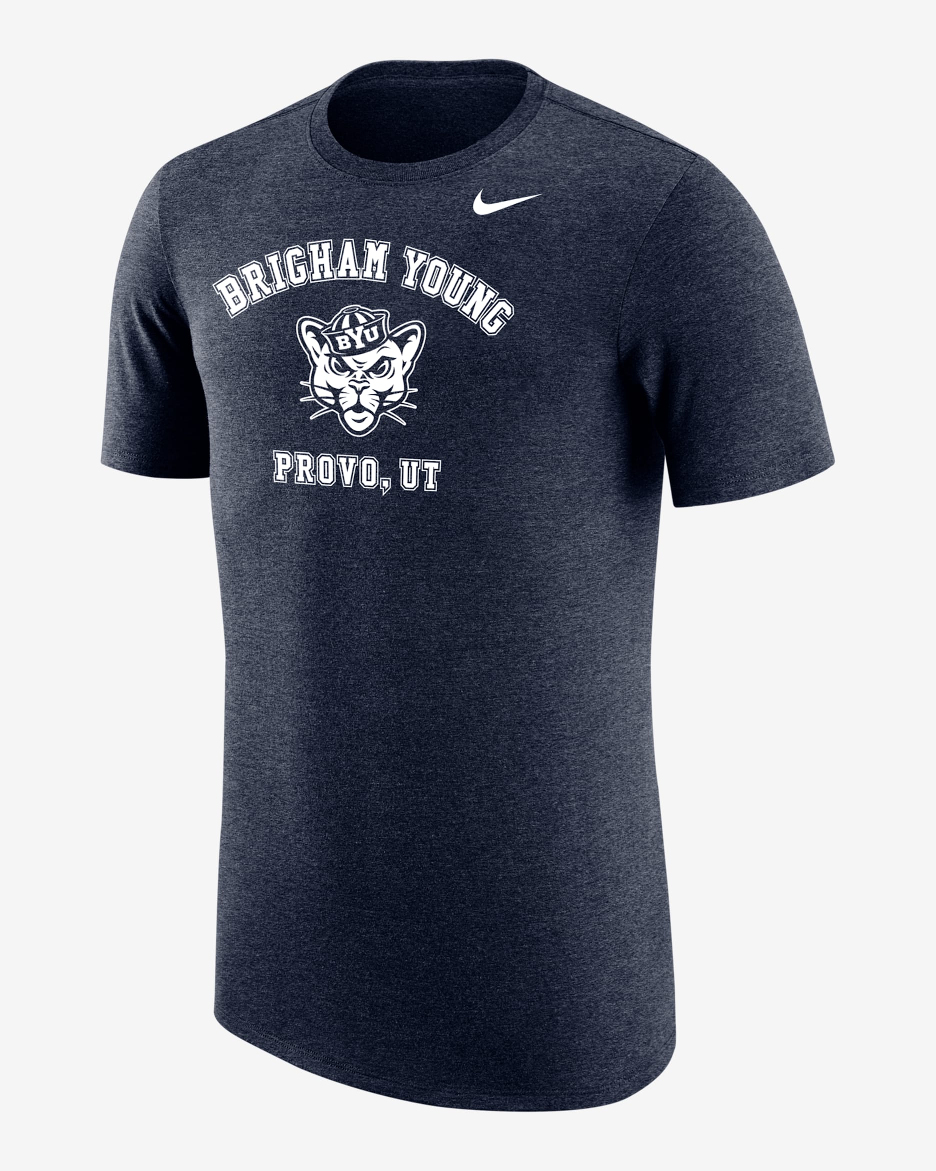 BYU Men's Nike College T-Shirt - Navy