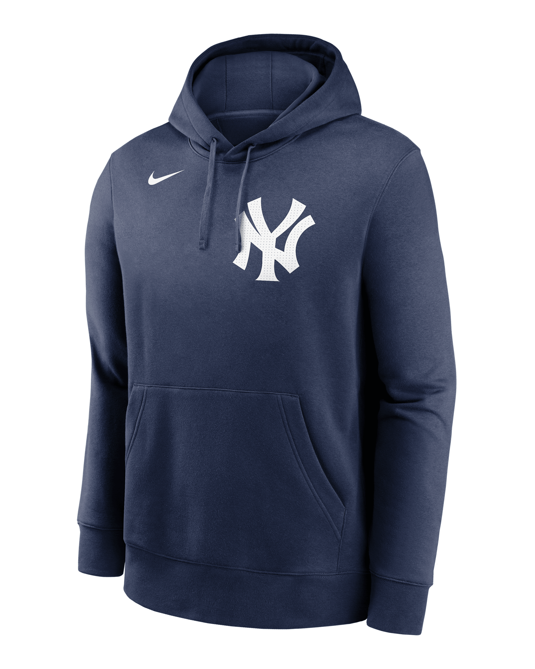 Sudadera con gorro sin cierre Nike de la MLB para hombre Derek Jeter New York Yankees Club - Azul marino