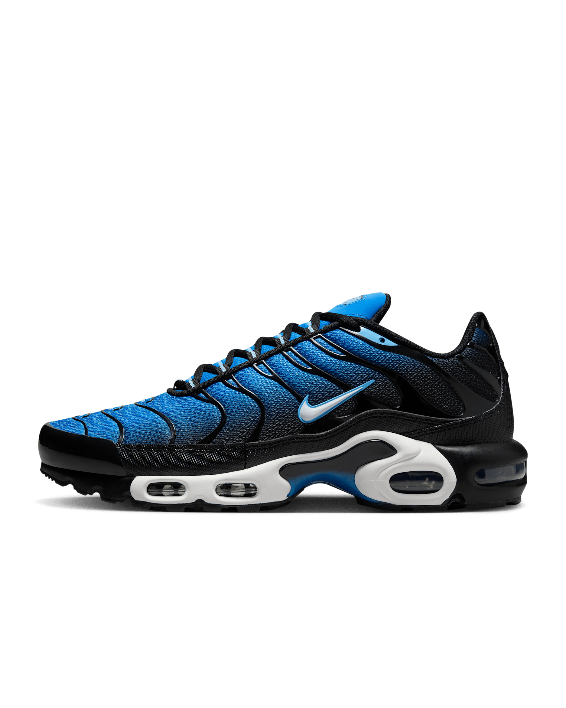 Nike Air Max Plus Men's Shoes - Photo Blue/Black/Aquarius Blue/White